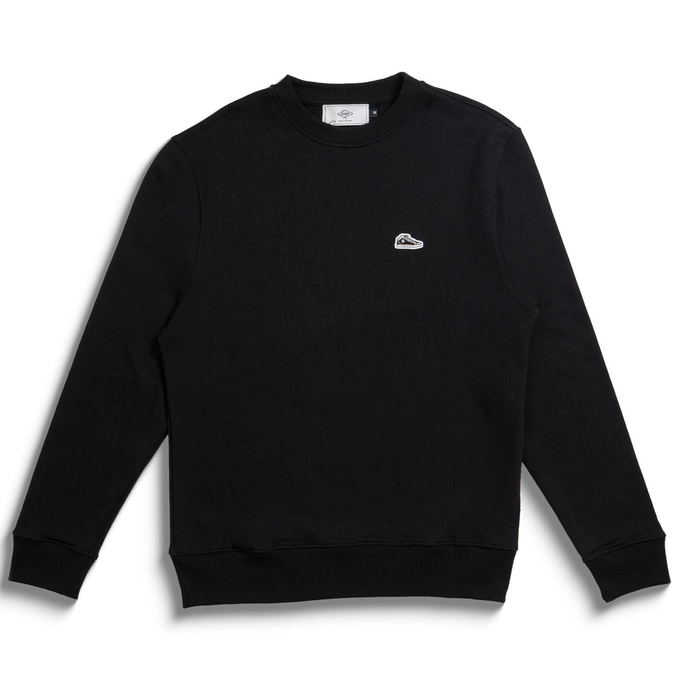 Sanjo K100 Patch Sweat Black - SPV3_COT_001