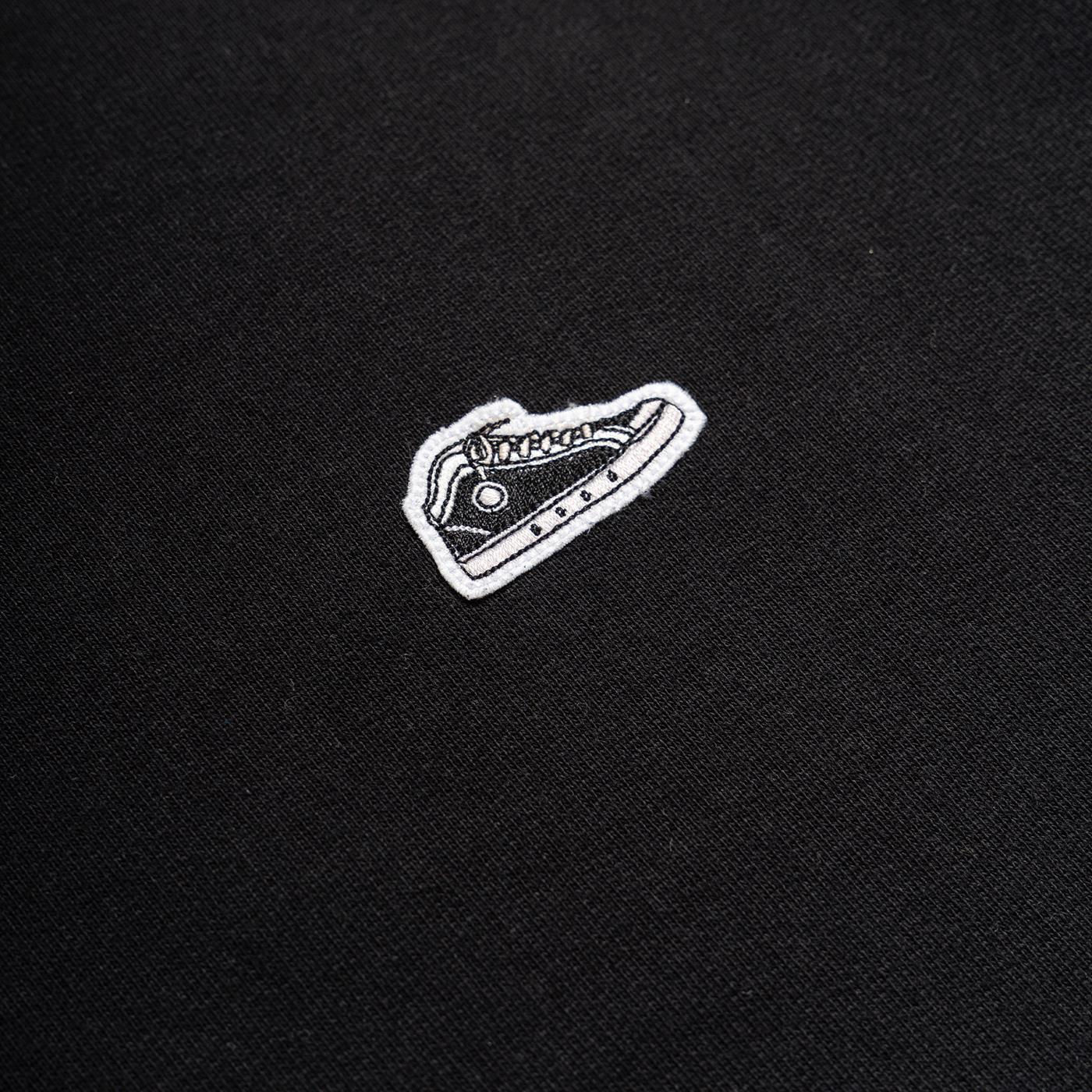 Sanjo K100 Patch Sweat Black - SPV3_COT_001