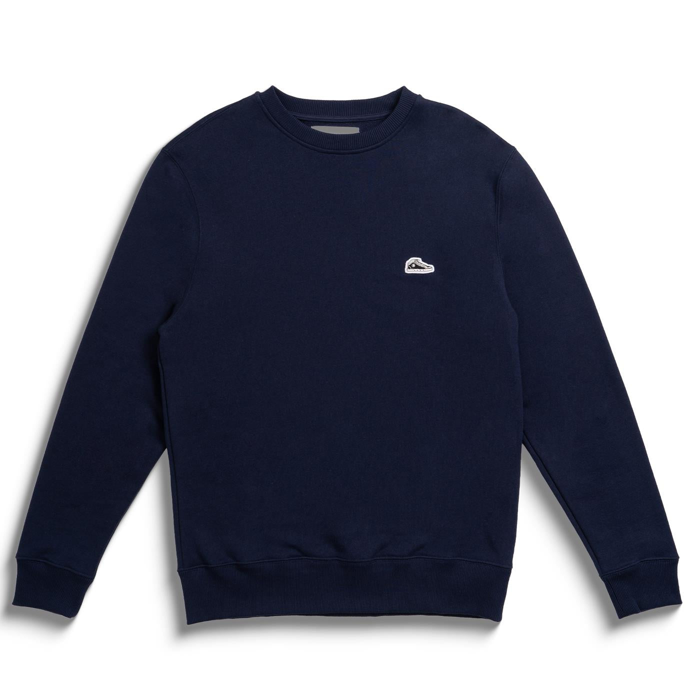 Sanjo K100 Patch Sweat Navy - SPV3_COT_010