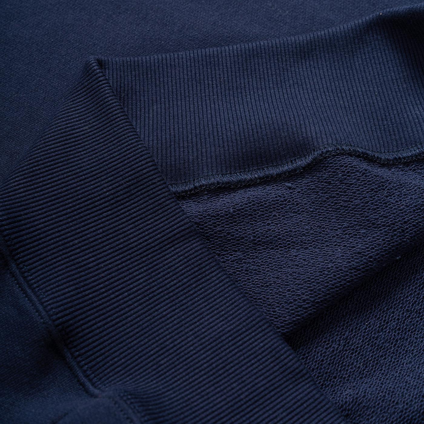 Sanjo K100 Patch Sweat Navy - SPV3_COT_010