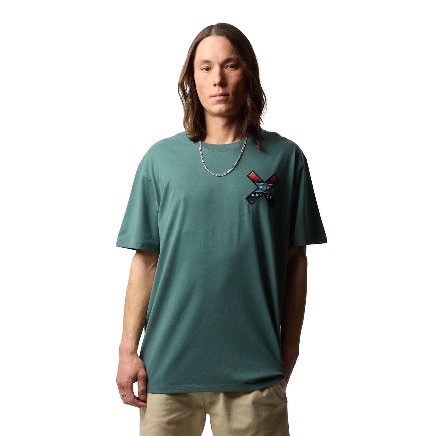 Blue Banana Classic Tee Trekking Green - SS25UG011CLAGR14