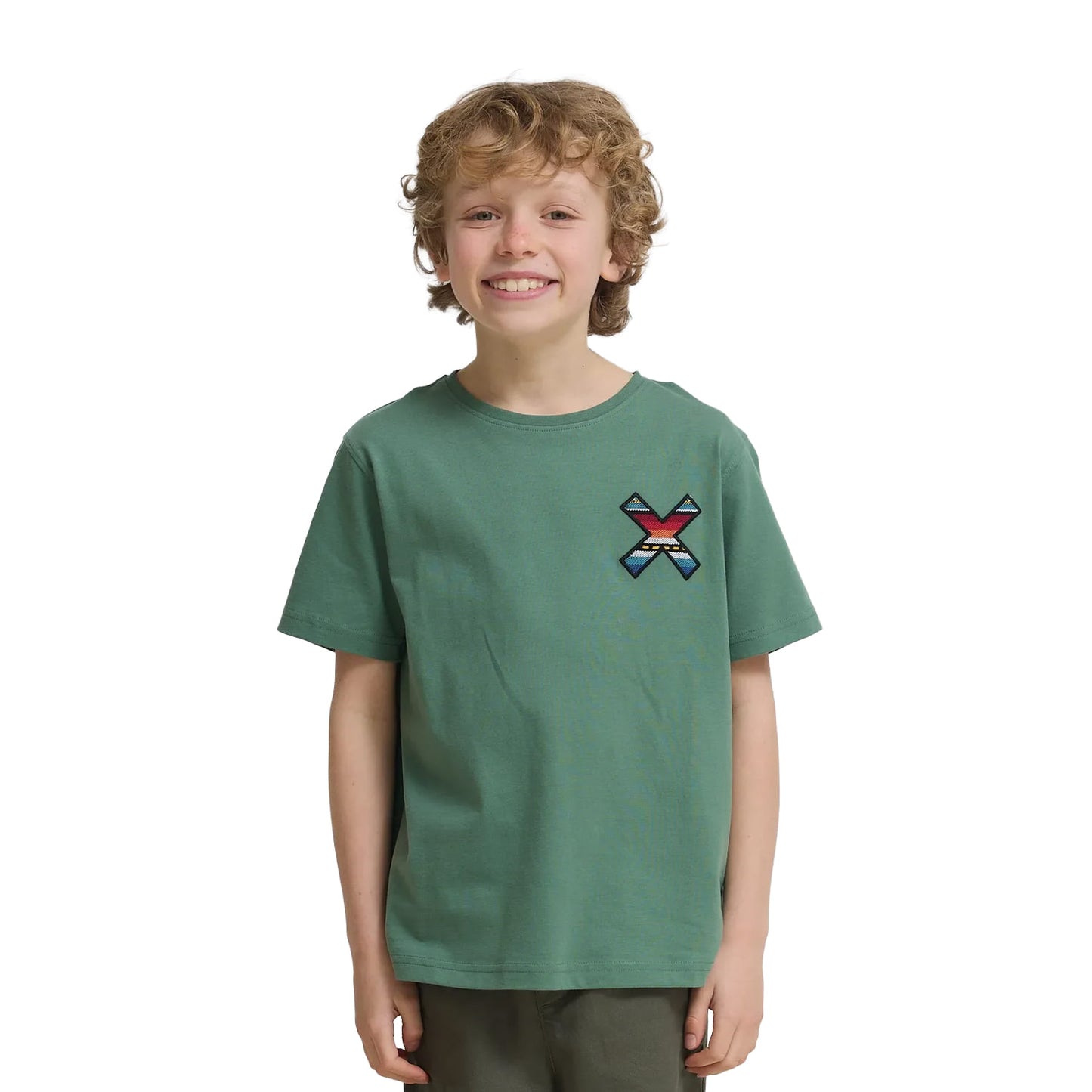 Blue Banana Classic Kids Tee Pine Green - SS26KG011CLAGR07