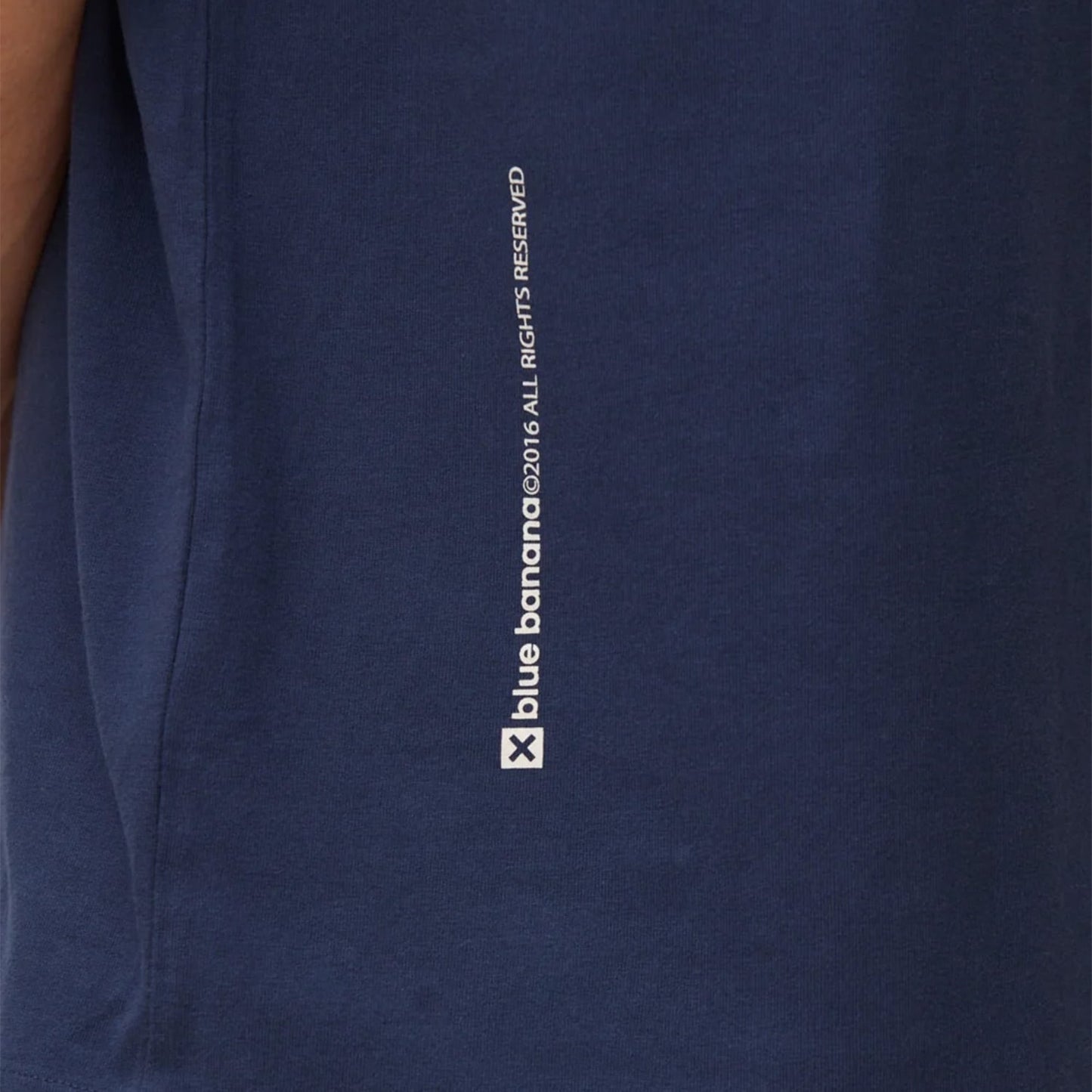 Blue Banana Amsterdam Tee Navy - SS26UG011AMSBL11