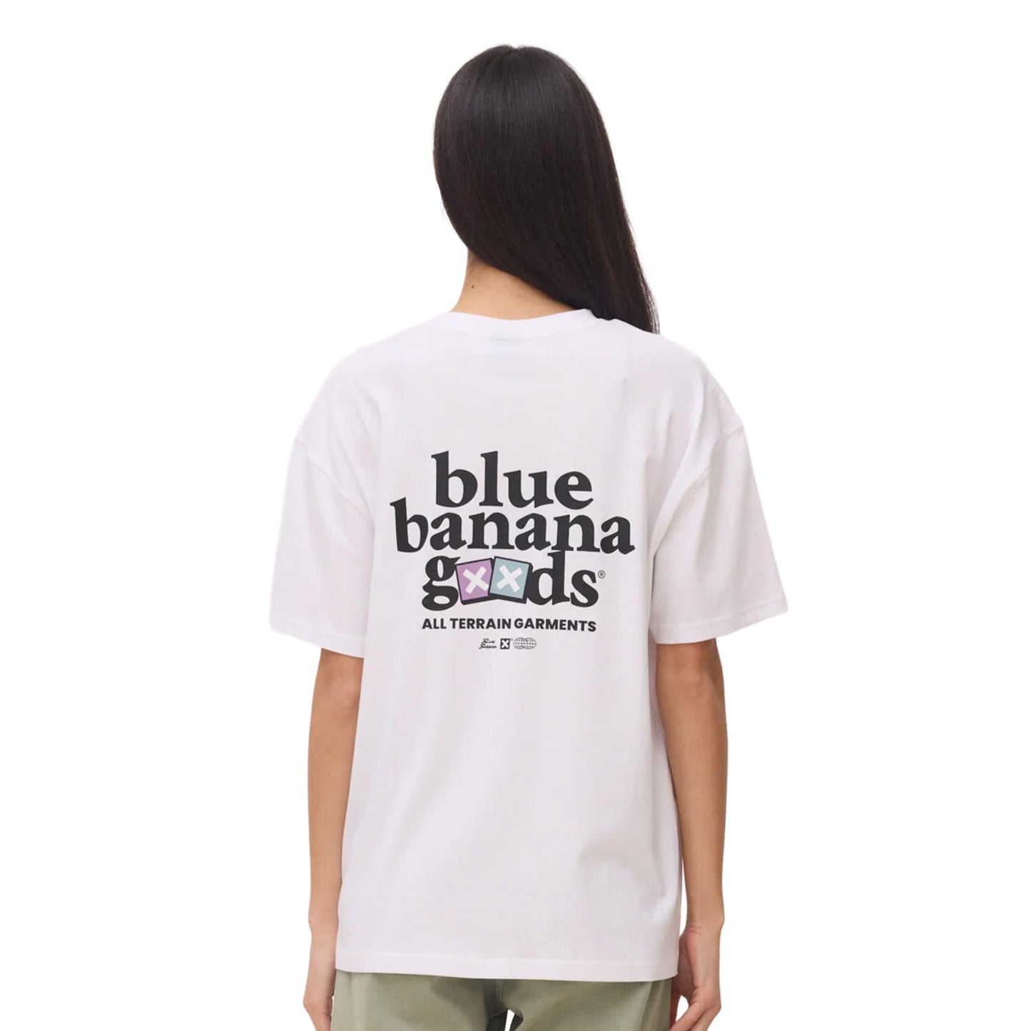 Blue Banana Goods Tee White - SS26UG011GOOWH00
