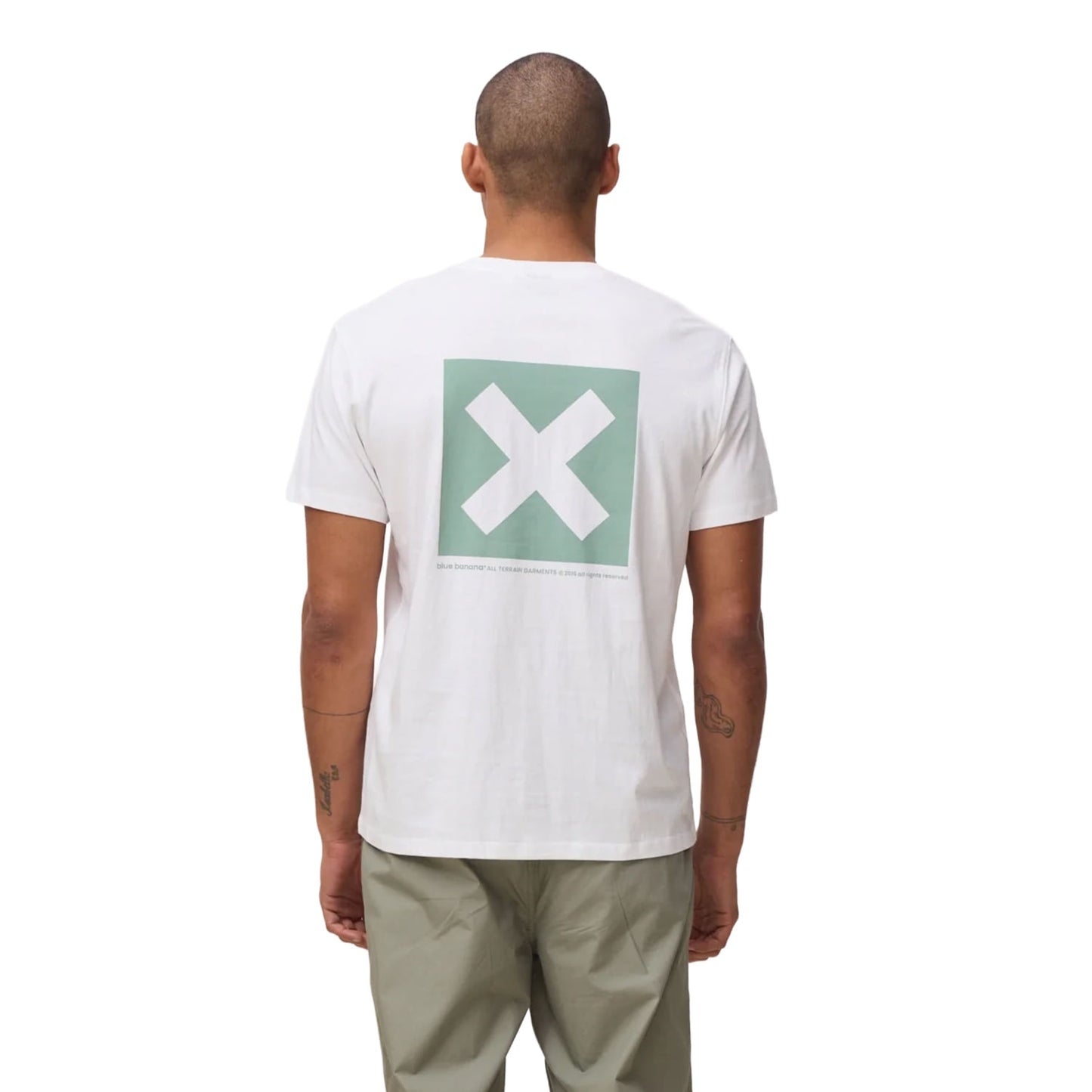 Blue Banana Nature Tee White - SS26UG011NATWH00