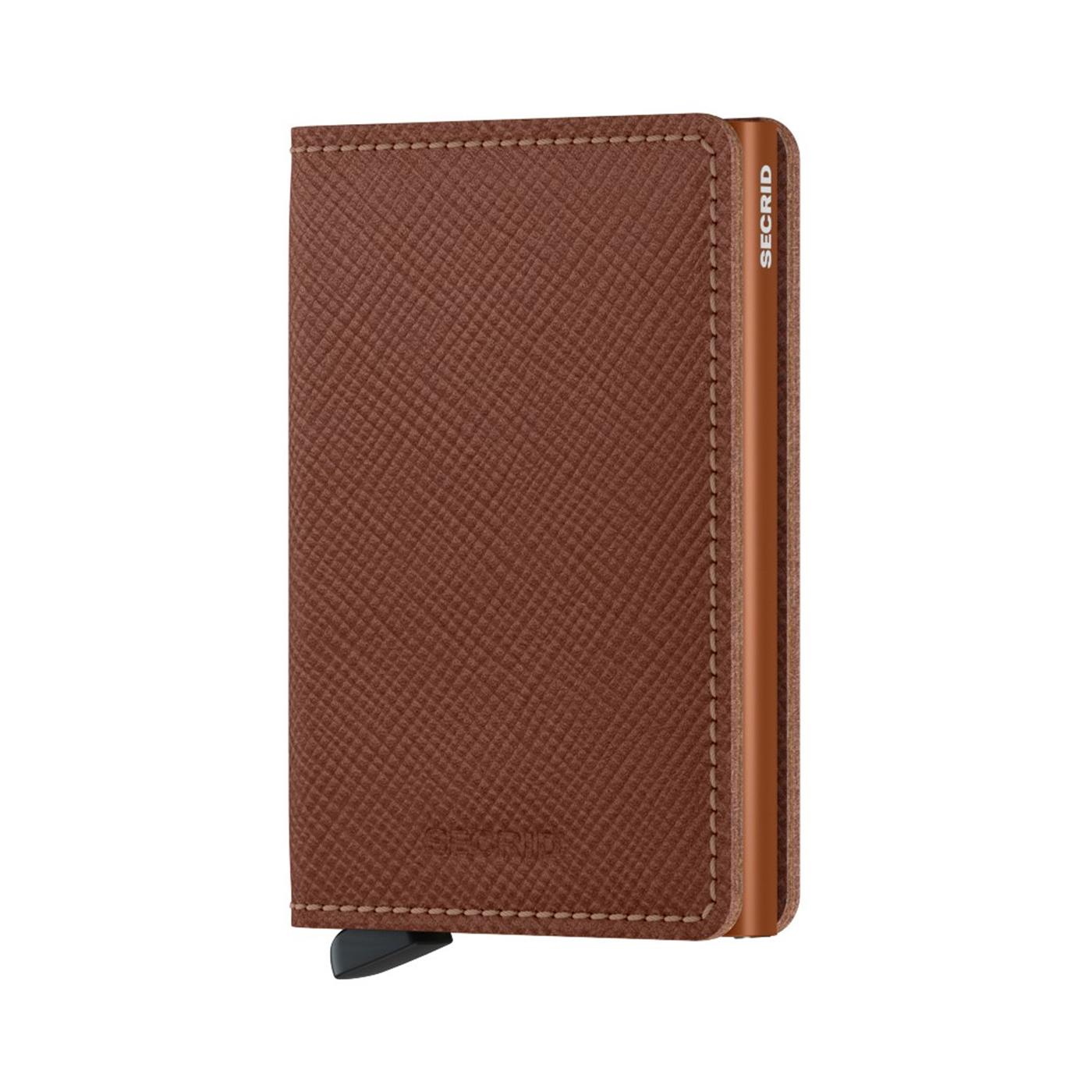 Secrid Slimwallet Saffiano Caramel - SSACARAMEL