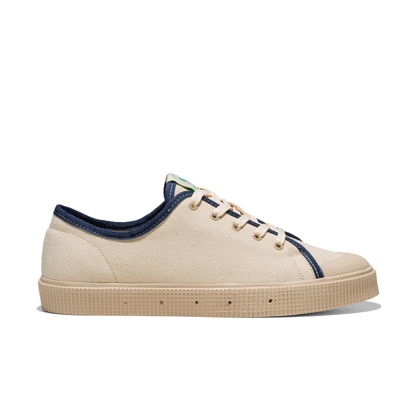 Sanjo STC 70 Low Washed Ecru/Navy - ST70-WAS-M03