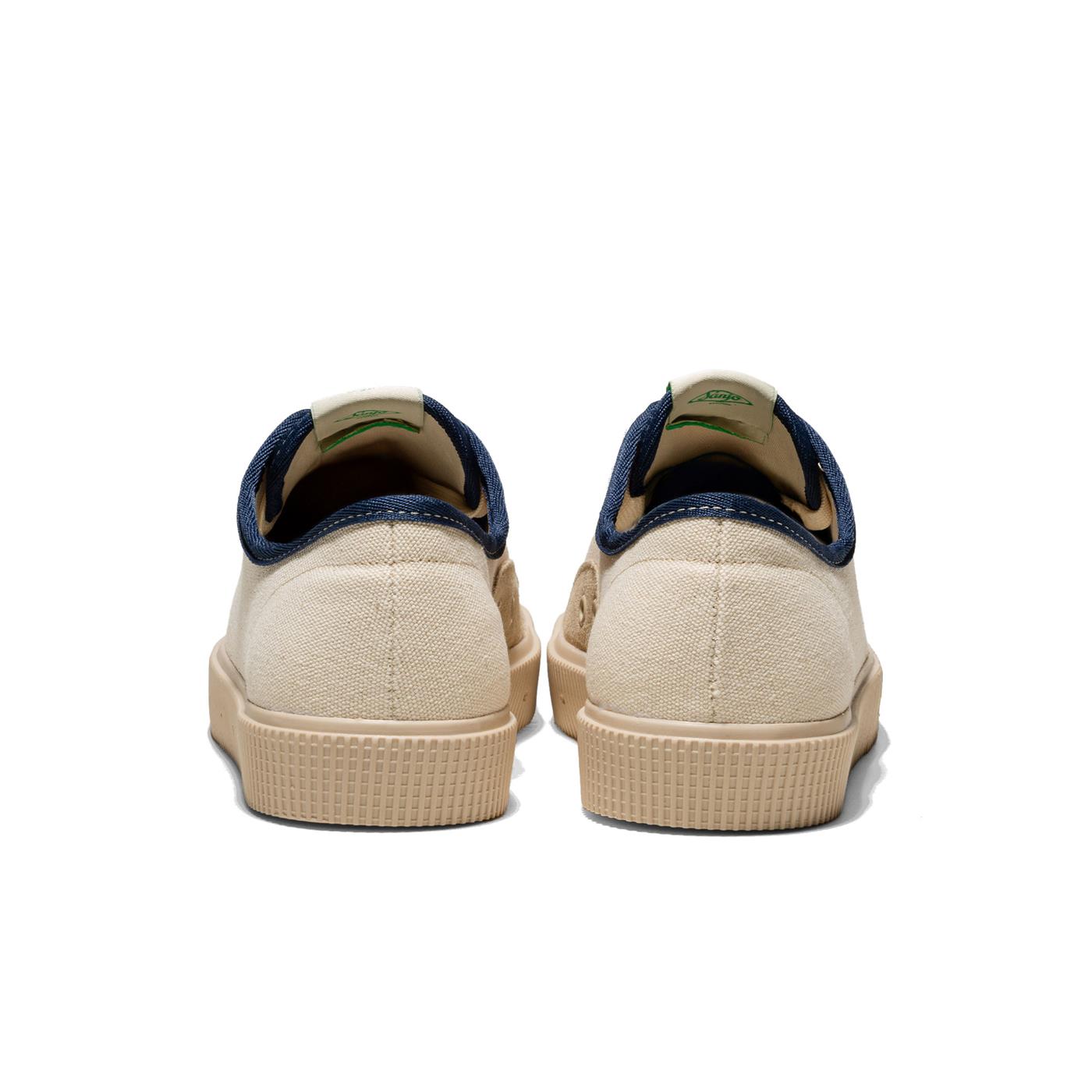 Sanjo STC 70 Low Washed Ecru/Navy - ST70-WAS-M03