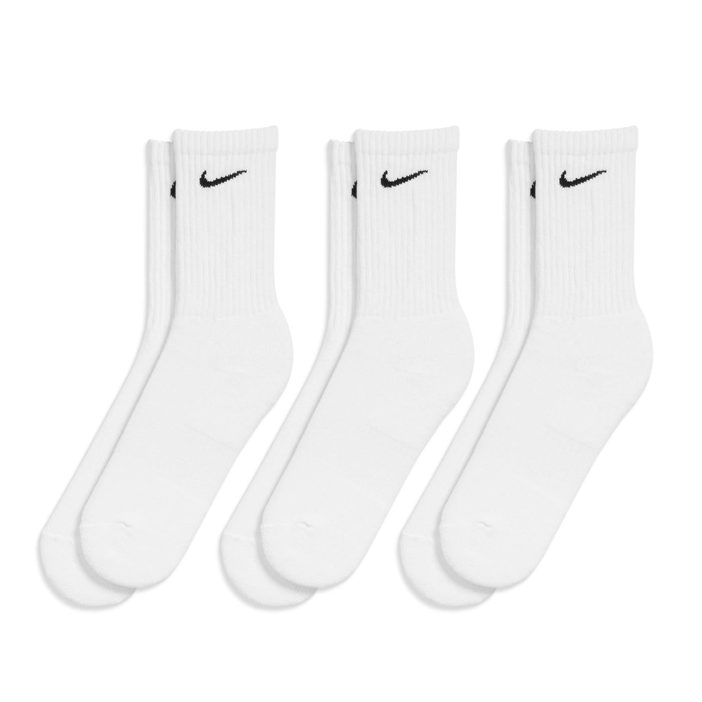 Nike Everyday Cushion Crew White/Black - SX7664-100