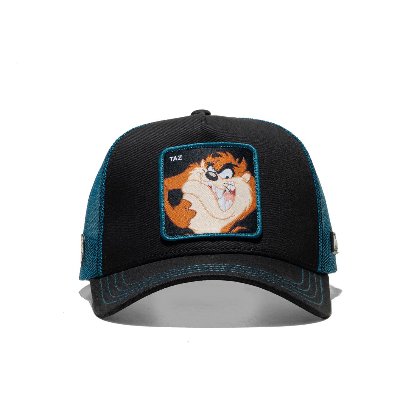 Capslab Looney Tunes Taz Trucker Cap Black/Indigo  - TAZ1_CT