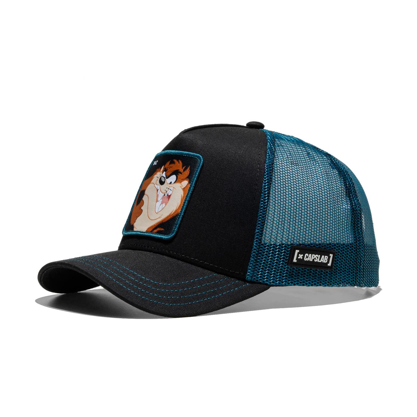 Capslab Looney Tunes Taz Trucker Cap Black/Indigo - TAZ1_CT