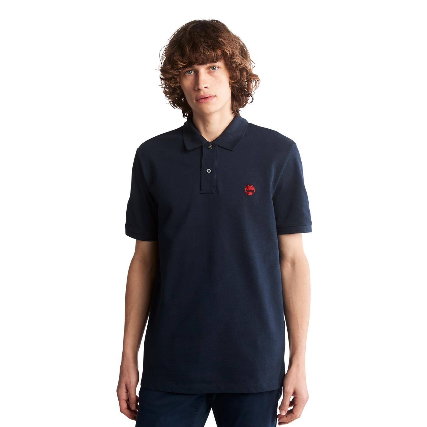 Timberland SS Millers Pique Polo Dark Sapphire - TB0A26N44331