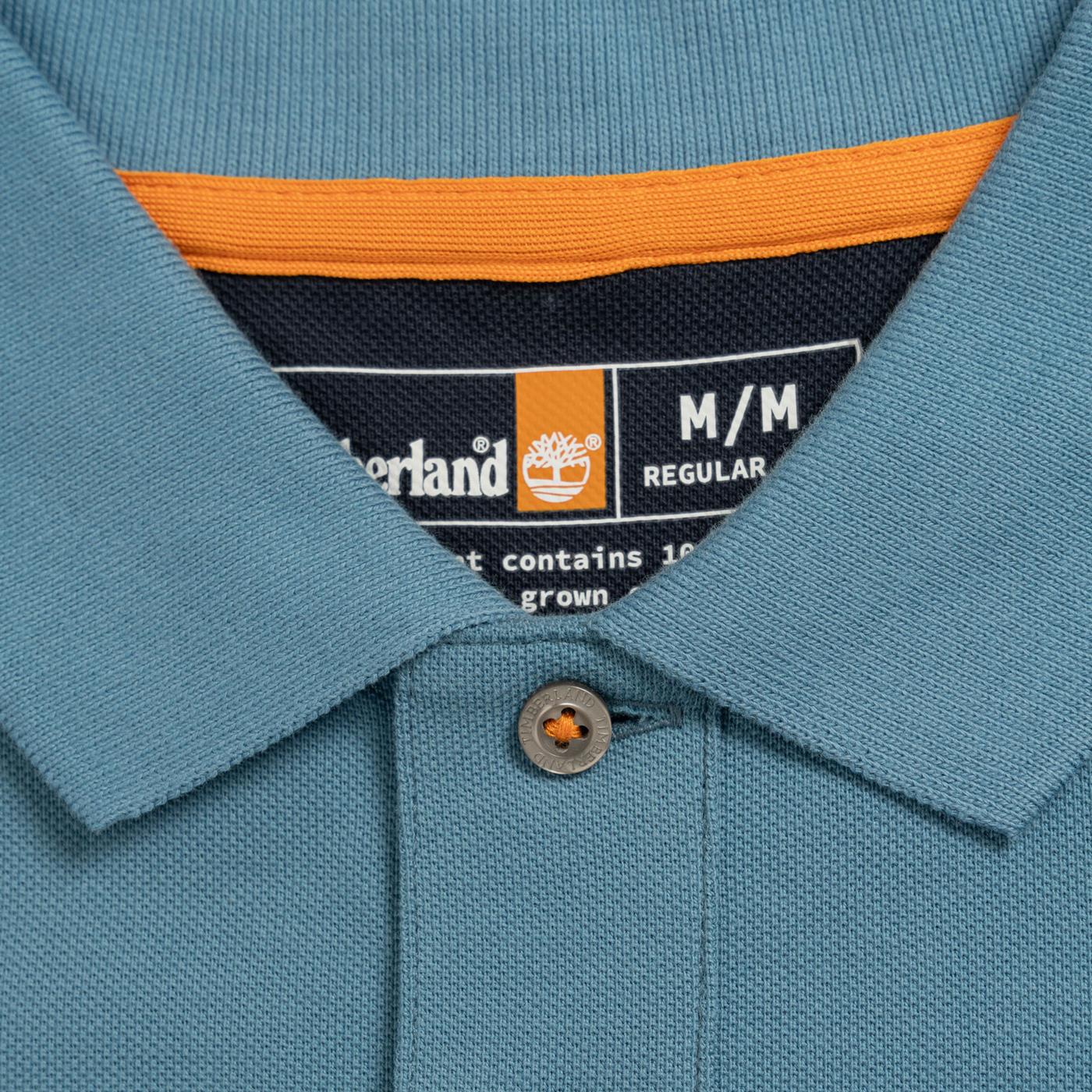 Timberland SS Millers Pique Polo Captains Blue - TB0A26N4DJ51