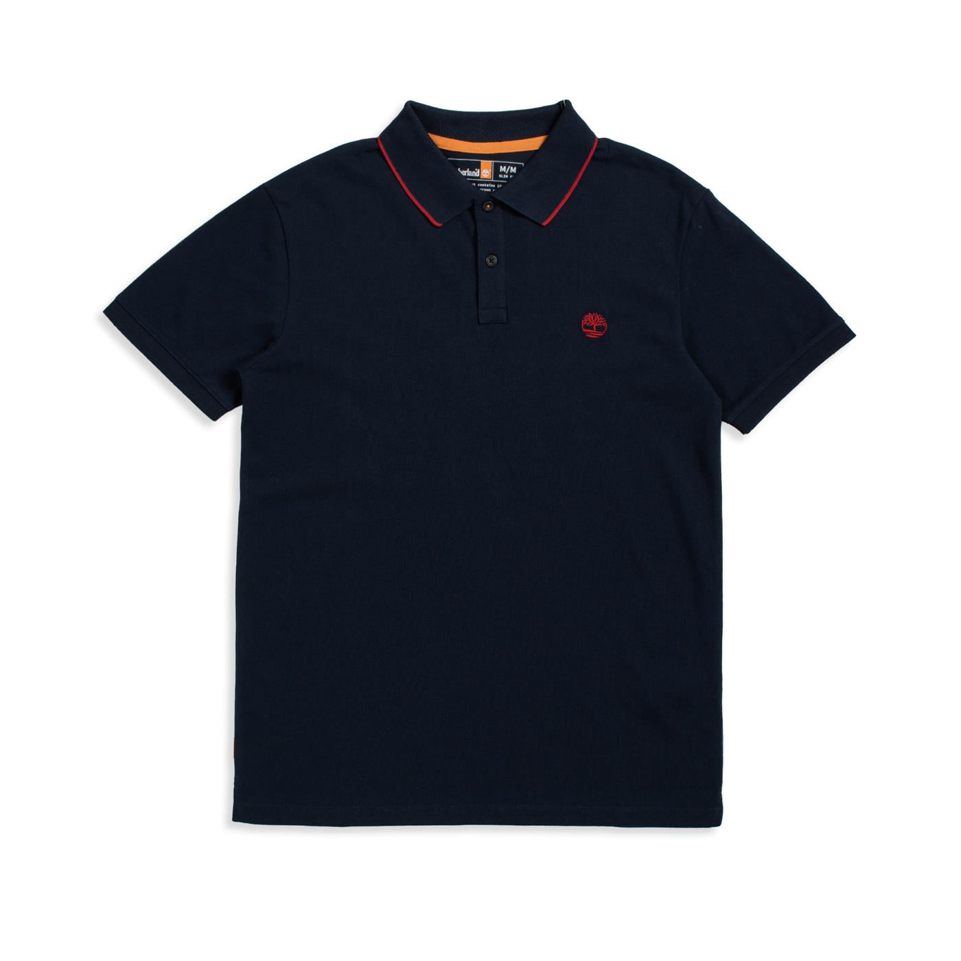Timberland SS Jacquard YD Polo Dark Sapphire - TB0A26NF4331