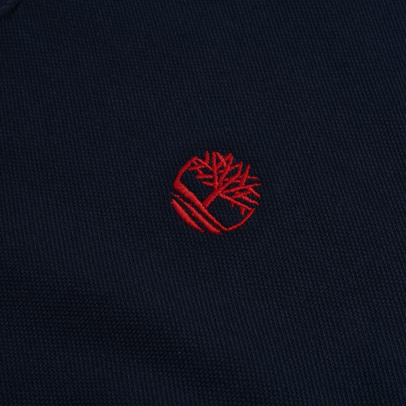 Timberland SS Jacquard YD Polo Dark Sapphire - TB0A26NF4331