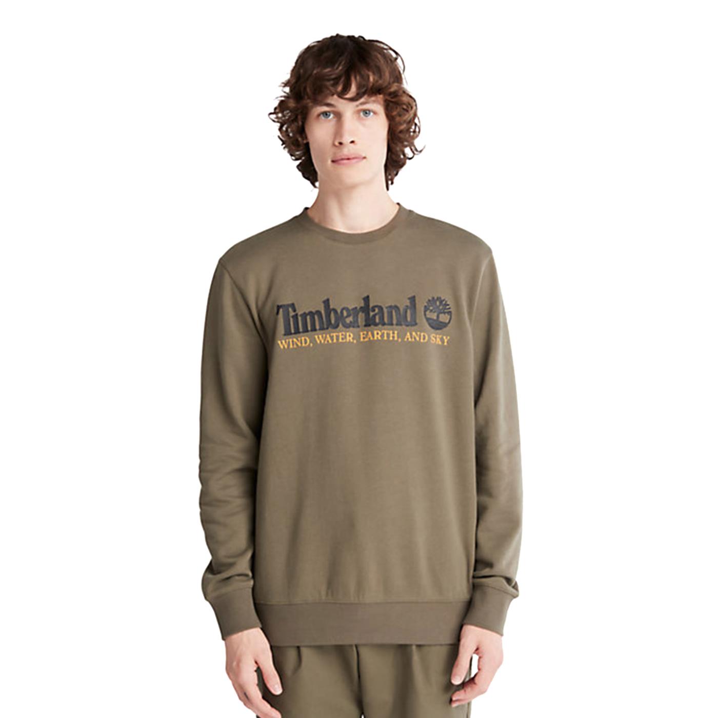 Timberland WWES Crew Neck BB Cassel Earth - TB0A27HC5901