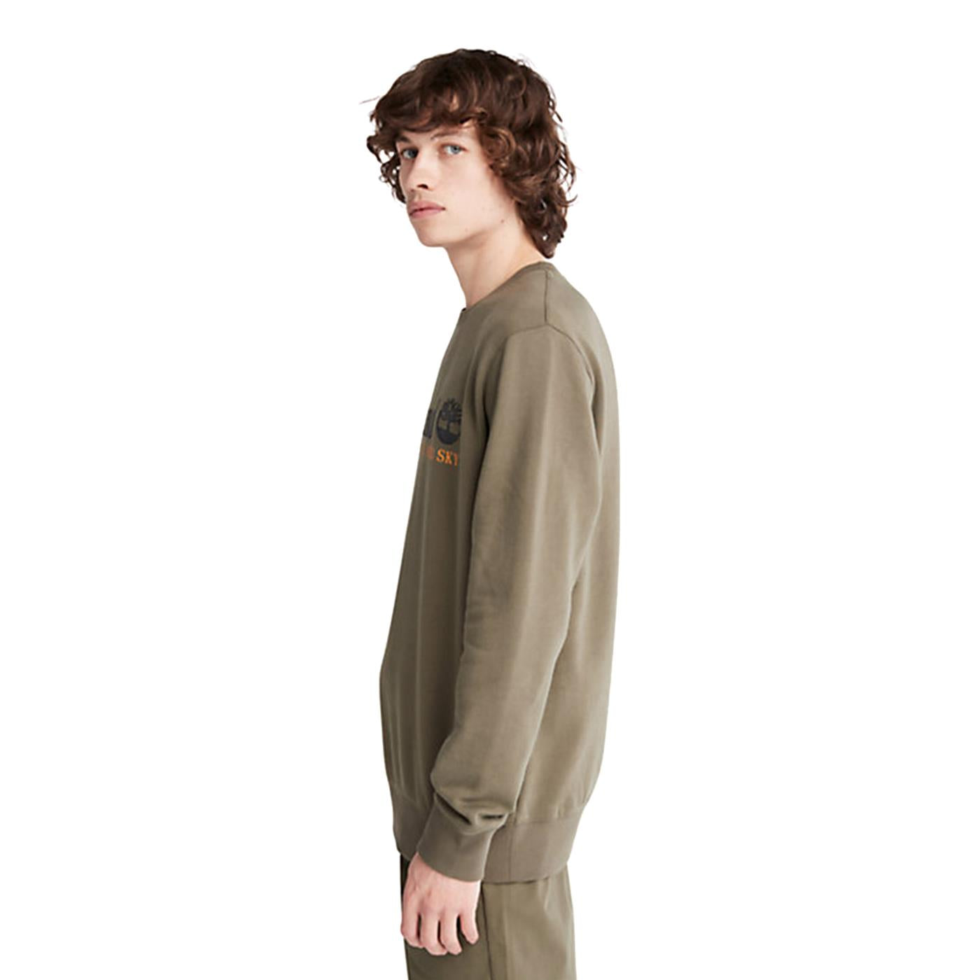 Timberland WWES Crew Neck BB Cassel Earth - TB0A27HC5901