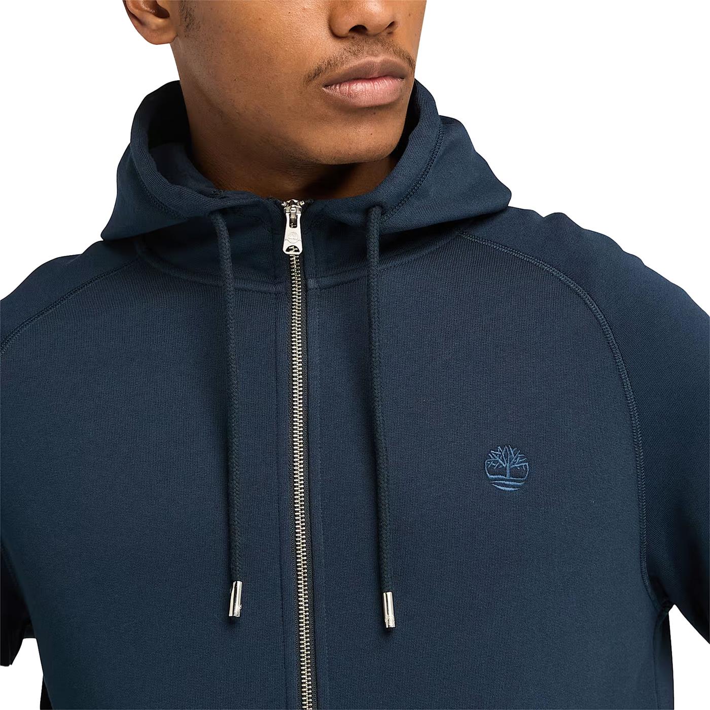 Timberland Exeter River Brushed Back Full Zip Hoodie - TB0A2BNBZ021