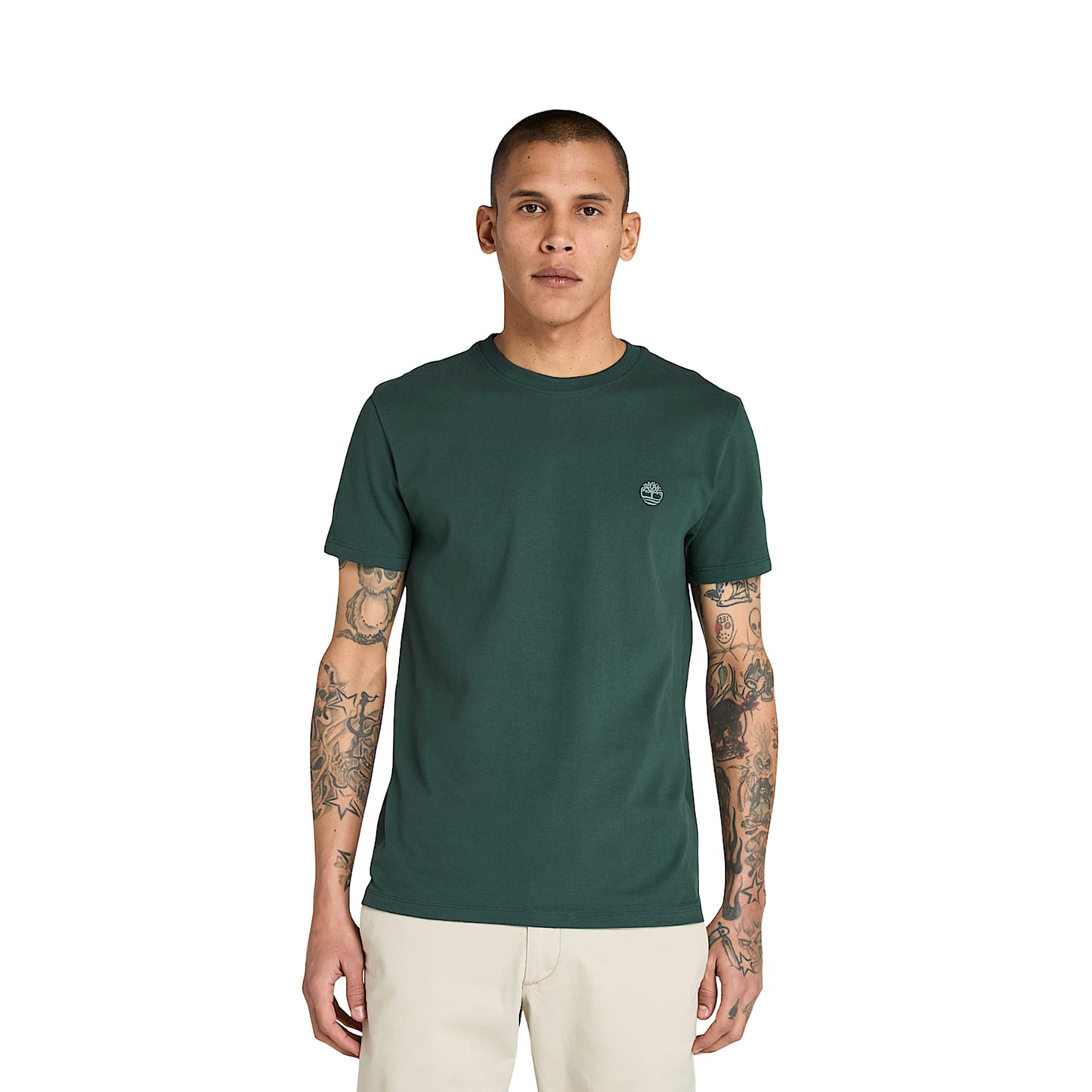 Timberland SS Dun-River Crew Tee Green Gables - TB0A2BPR3171
