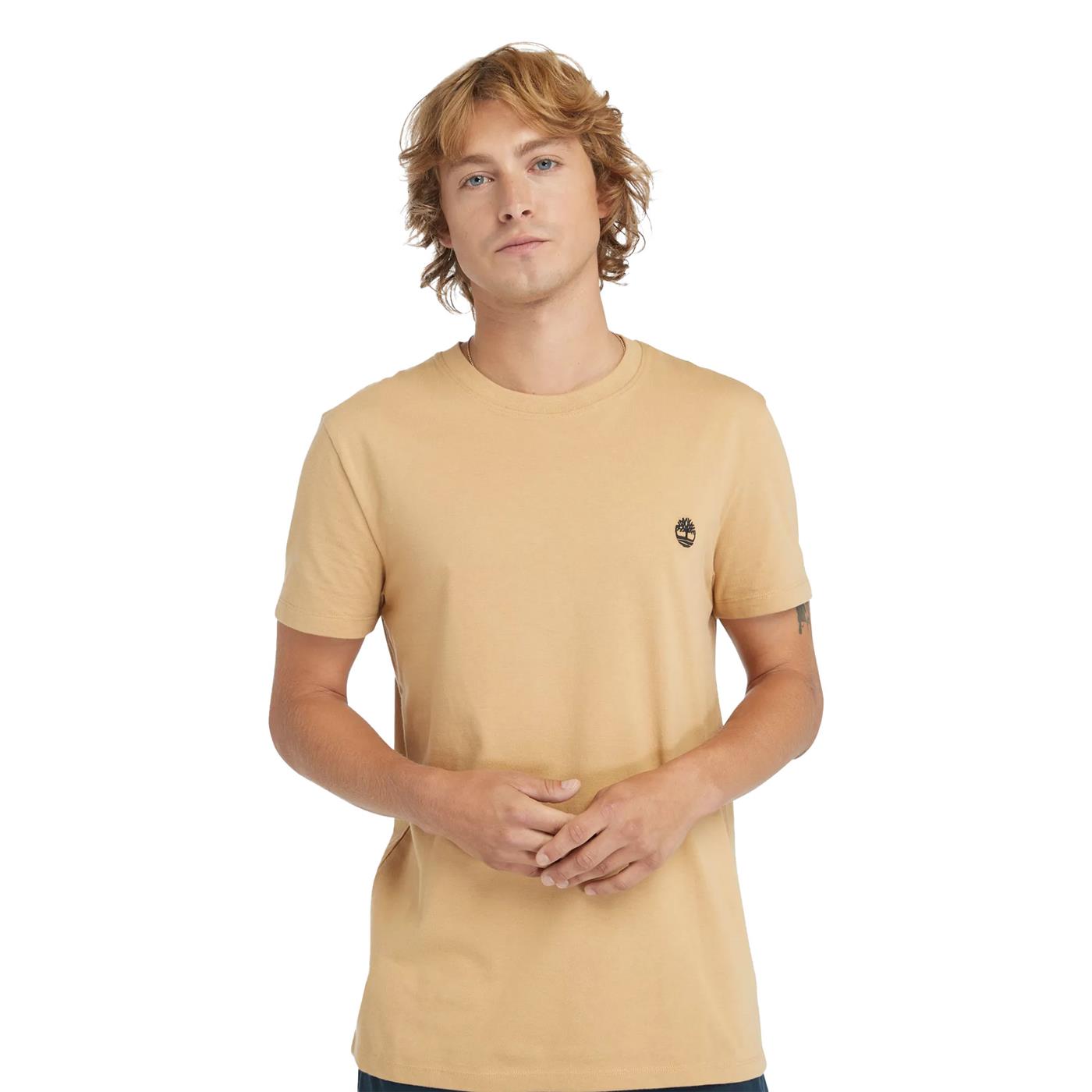 Timberland SS Dun-River Crew Tee Light Wheat Boot - TB0A2BPREH31