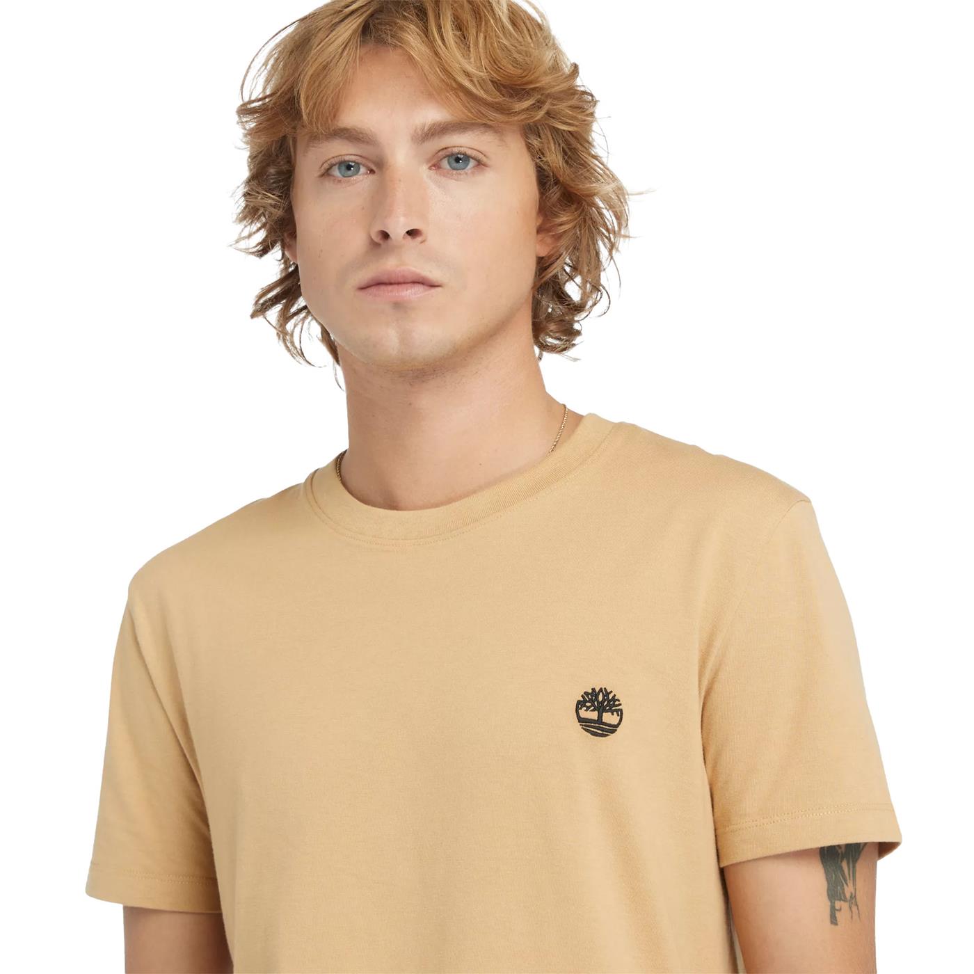 Timberland SS Dun-River Crew Tee Light Wheat Boot - TB0A2BPREH31