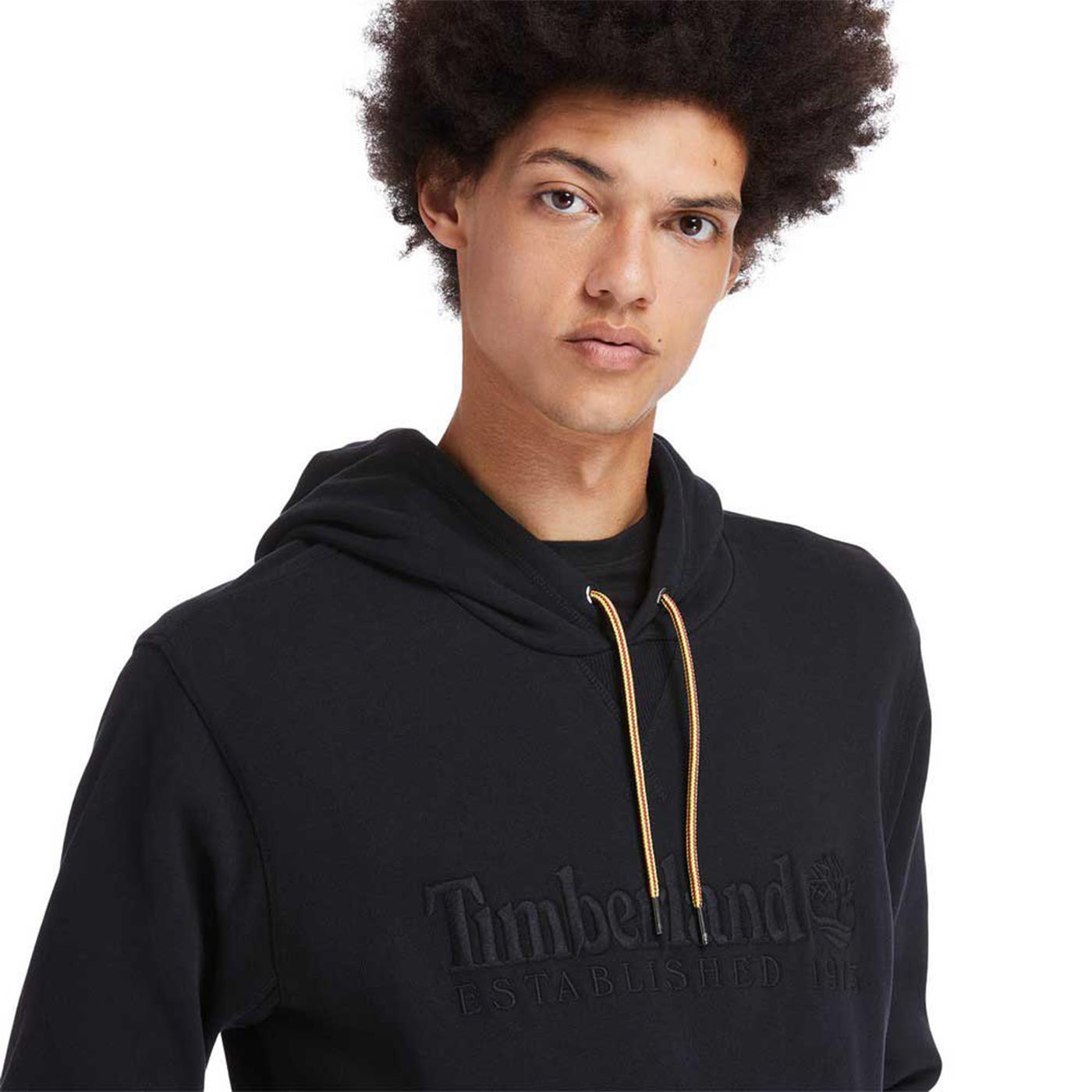 Timberland Est 1973 Hoodie Black - TB0A2CRM0011
