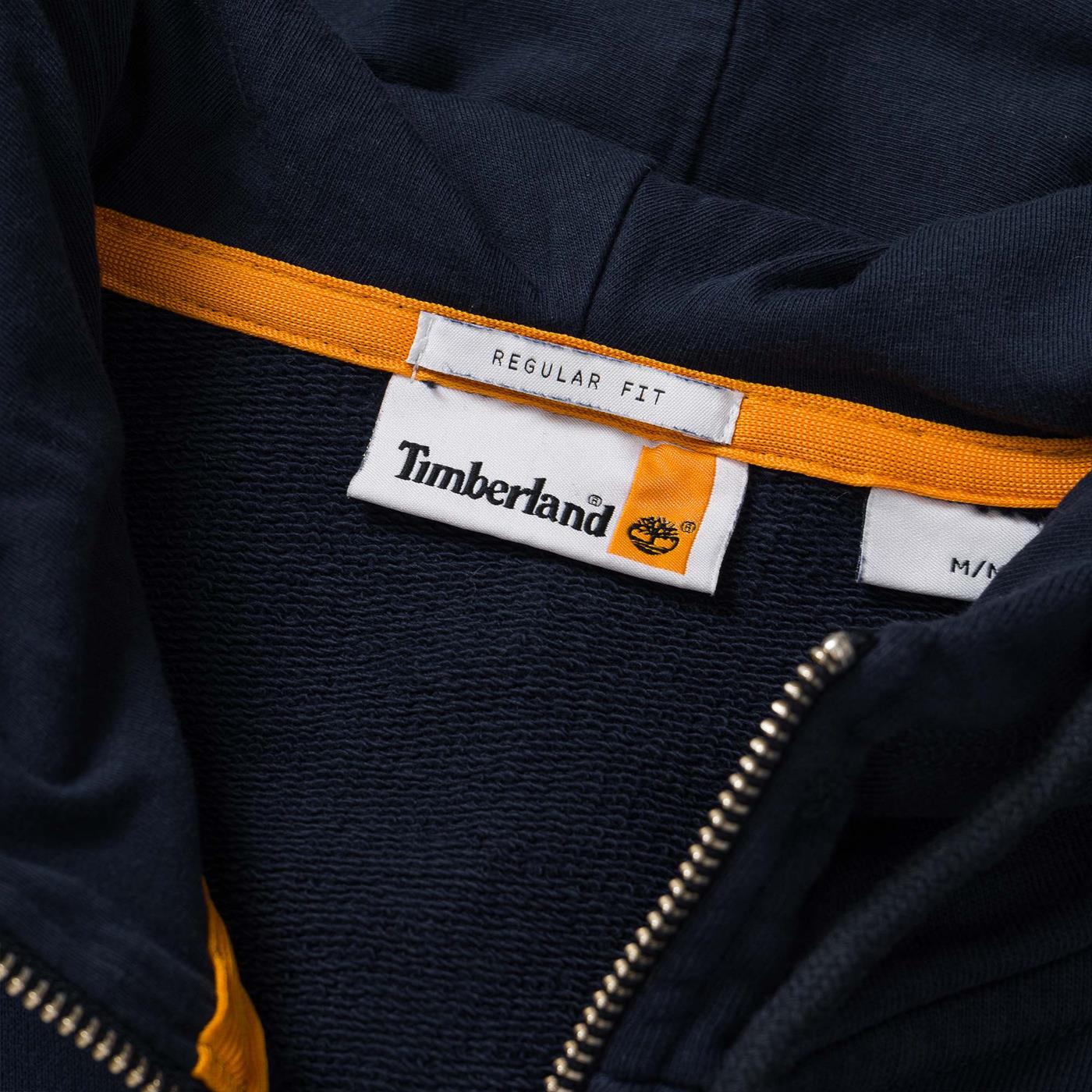Timberland Exeter River Full-Zip Hood Sweat Dark Sapphire - TB0A2F6Y433