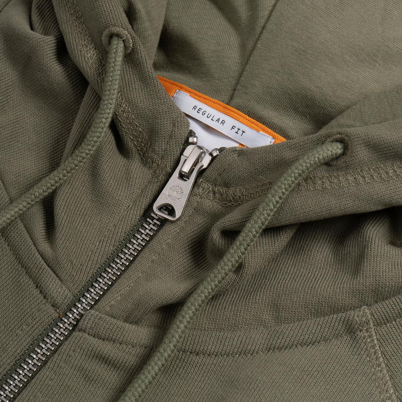 Timberland Exeter River Full-Zip Hood Sweat Cassel Earth - TB0A2F6Y5901