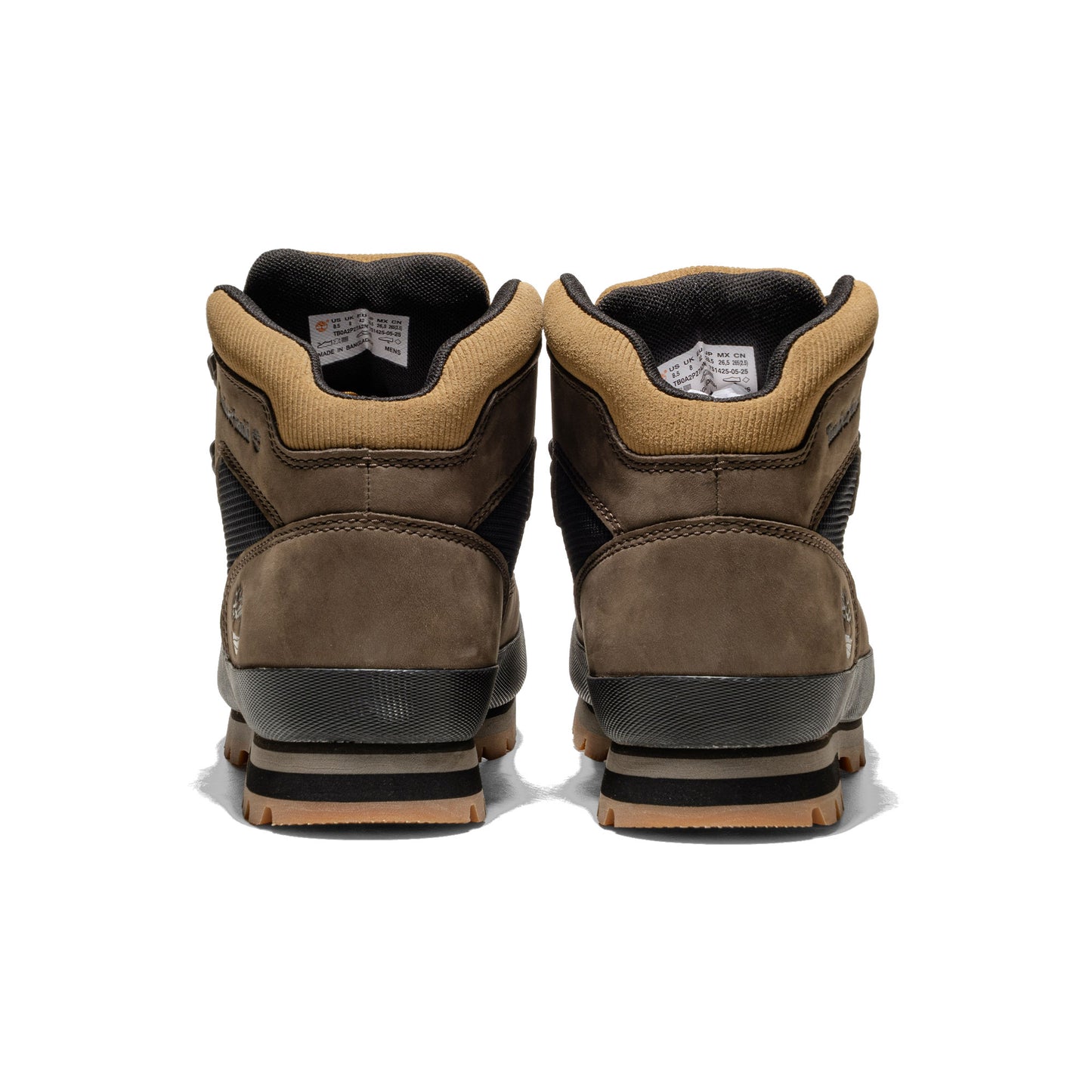 Timberland Euro Hiker Mid Lace Up Boot Dark Brown - TB0A2P27A2M1