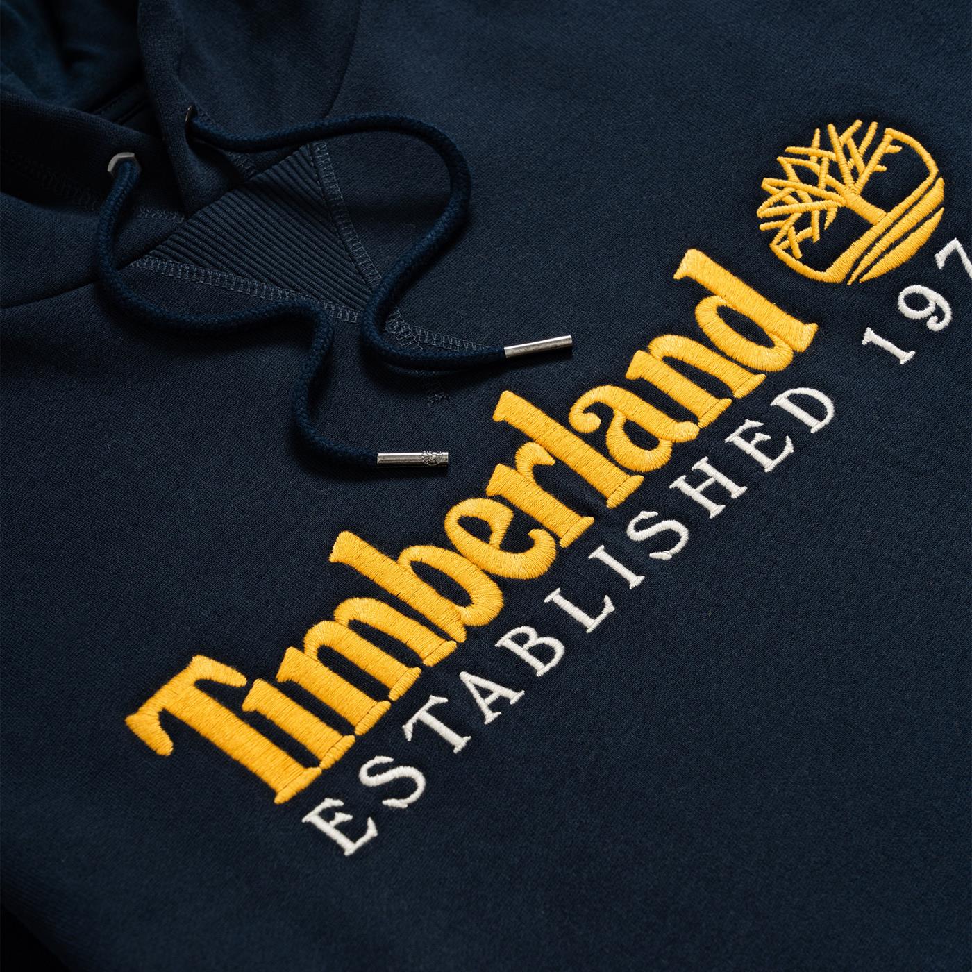Timberland Est. 1973 Hoodie BB Sweat Dark Sapphire - TB0A5NR24331