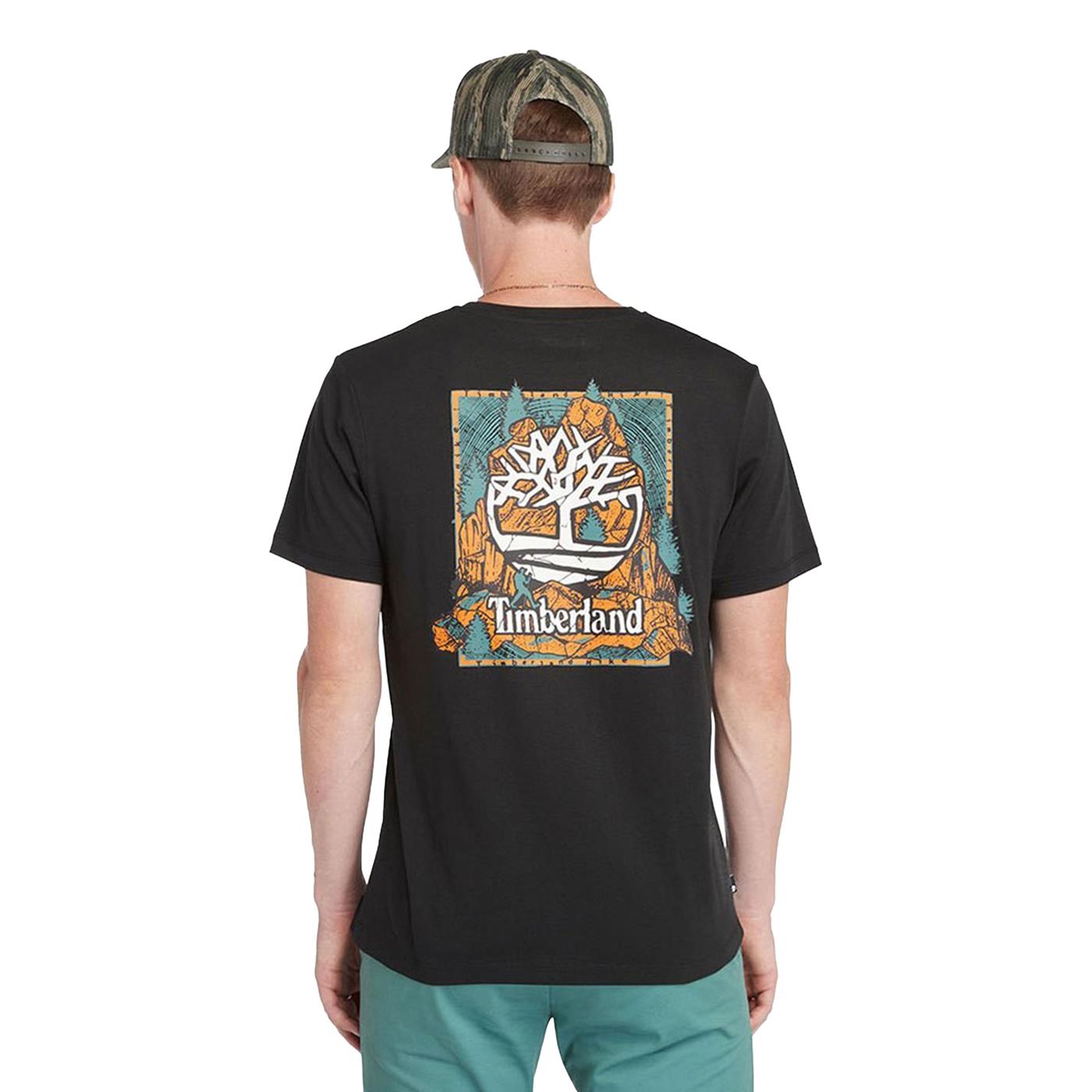 Timberland Back Graphic SS Tee Black - TB0A5UDY0011