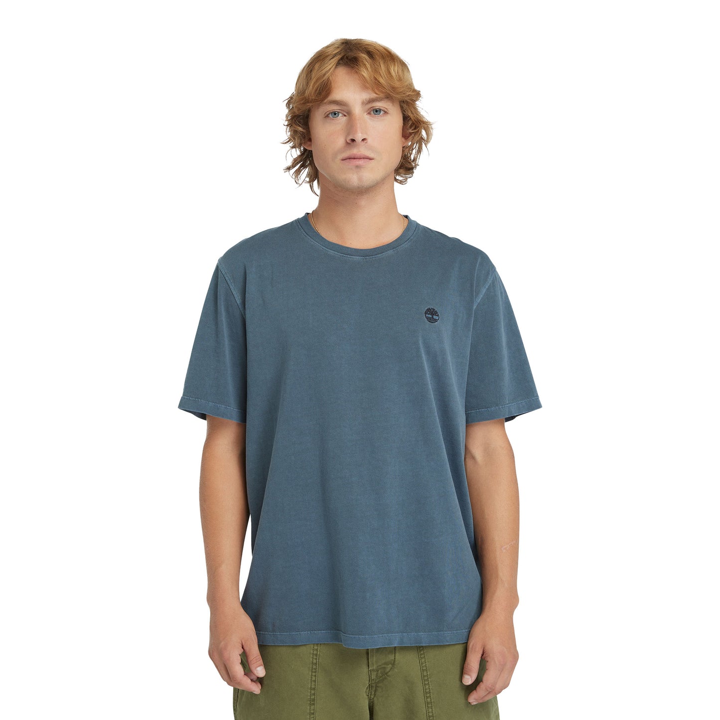 Timberland Dunstan River Garment Dye SS Tee Dark Sapphire - TB0A5YAY4331