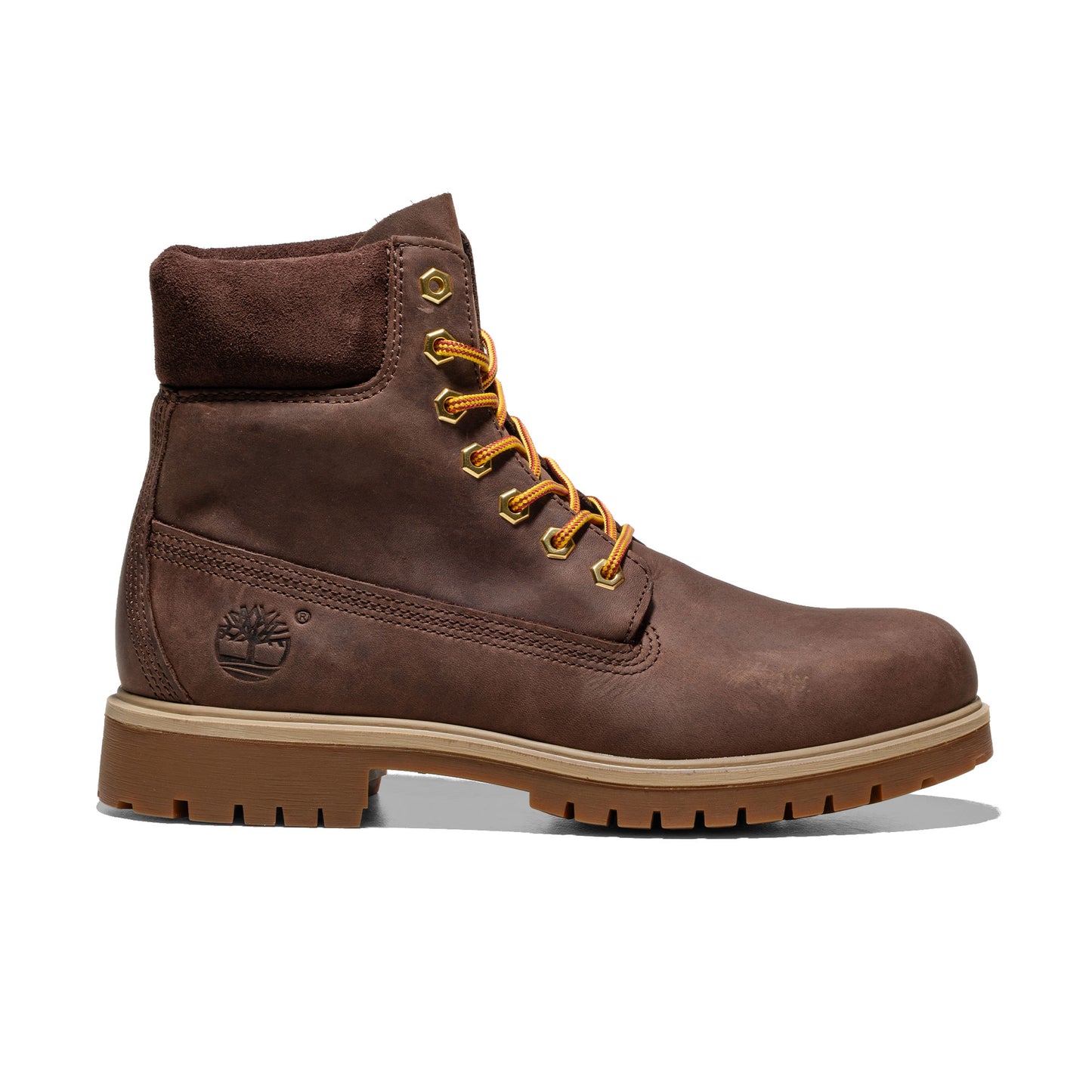 Timberland TB 25 6 Inch Lace WP Boot Dark Brown Full Grain - TB0A6CH6W011