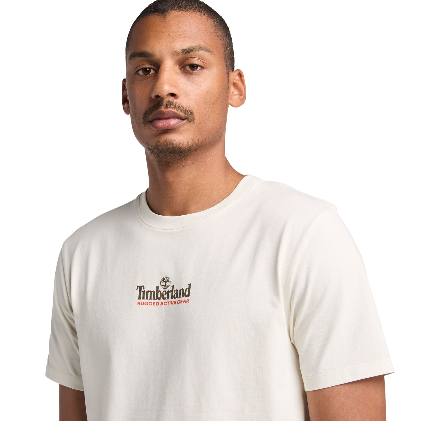 Timberland Washed Back On The Road GRaphic Tee Vintage White - TB0A6DRWCM91