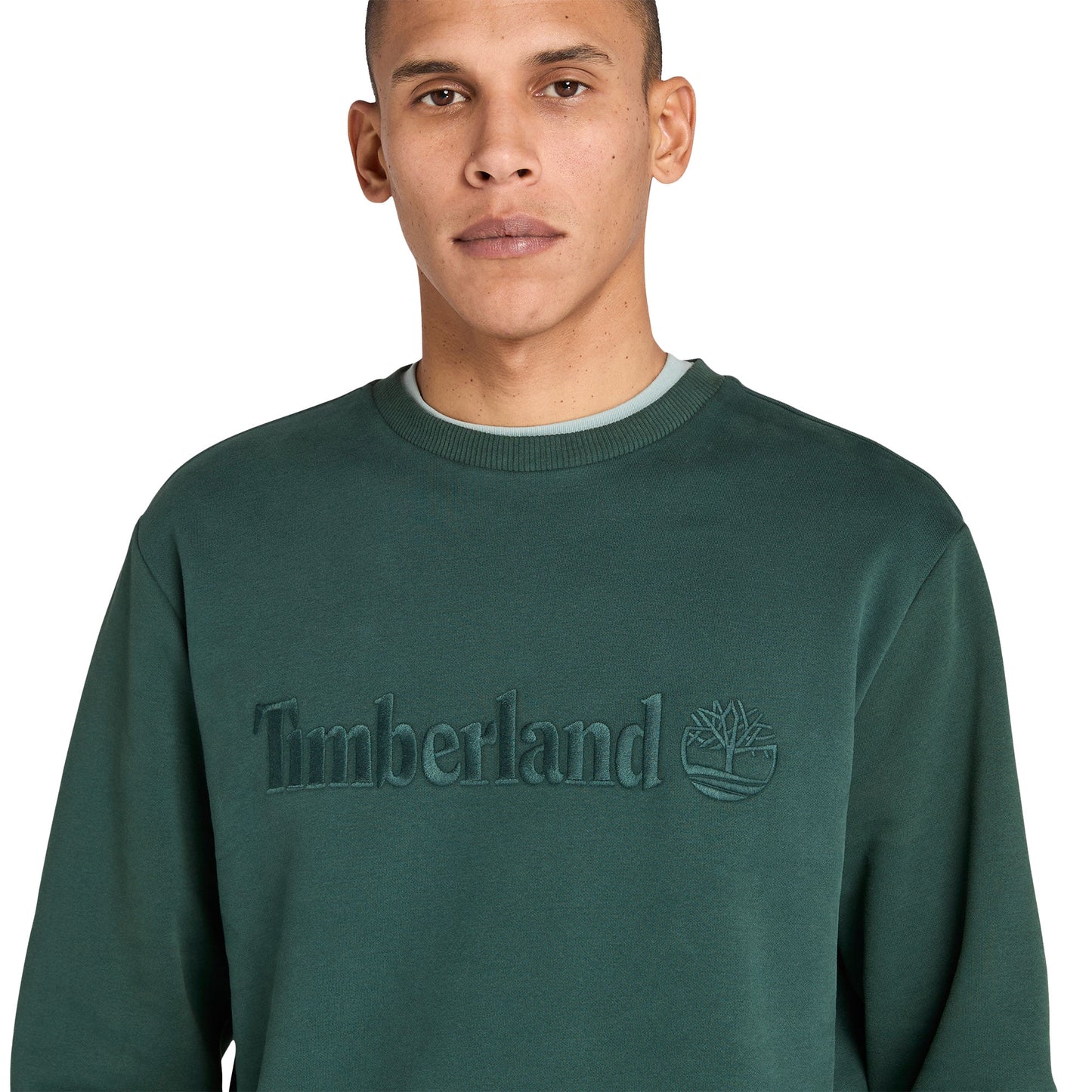 Timberland Hampthon Crew Neck Green Gables - TB0A6VG63171