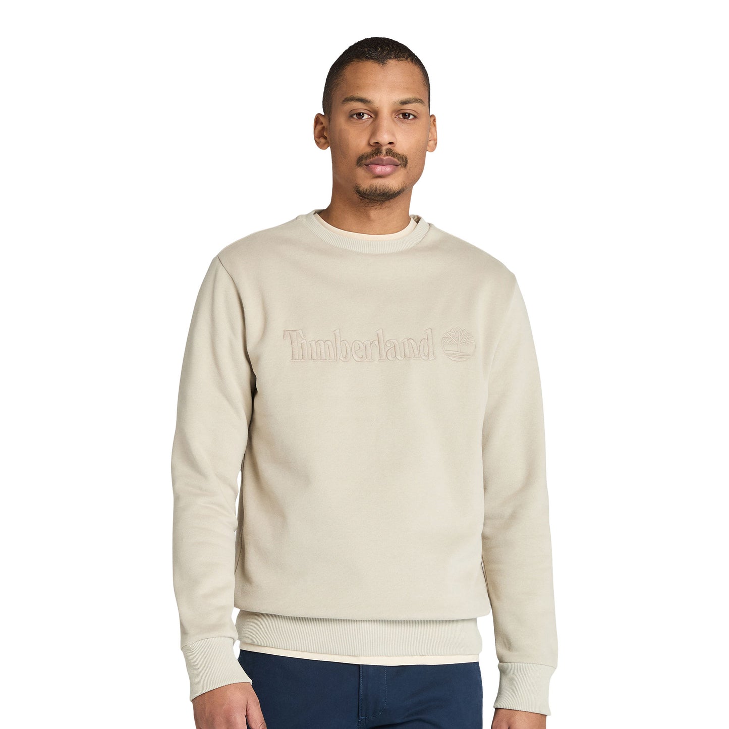 Timberland Hampthon Crew Neck Island Fossil - TB0A6VG6CY21