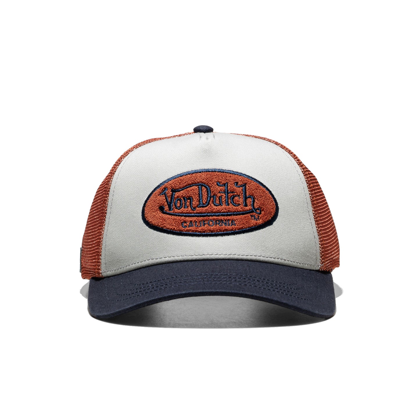 Von Dutch Trucker Cap Grey/Brown/Black - TERRY10