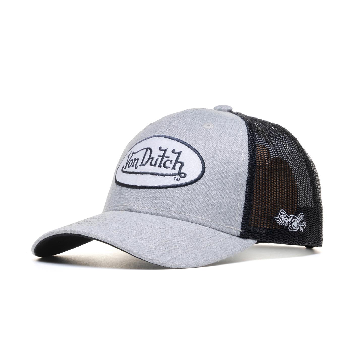 Von Dutch Trucker Cap Grey/Black - TERRY