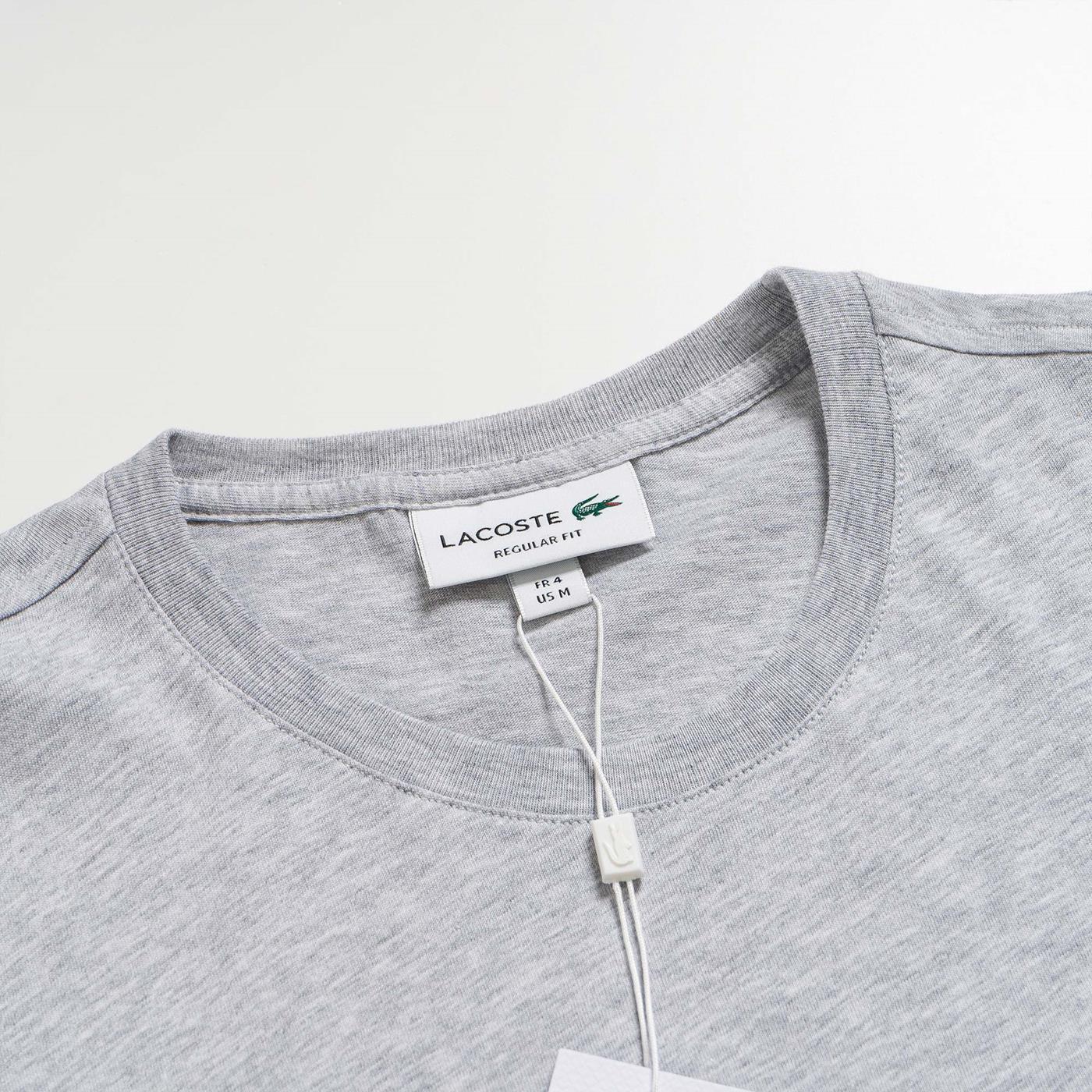 Lacoste Regular Fit T-Shirt Grey Chine - TH2038-CCA