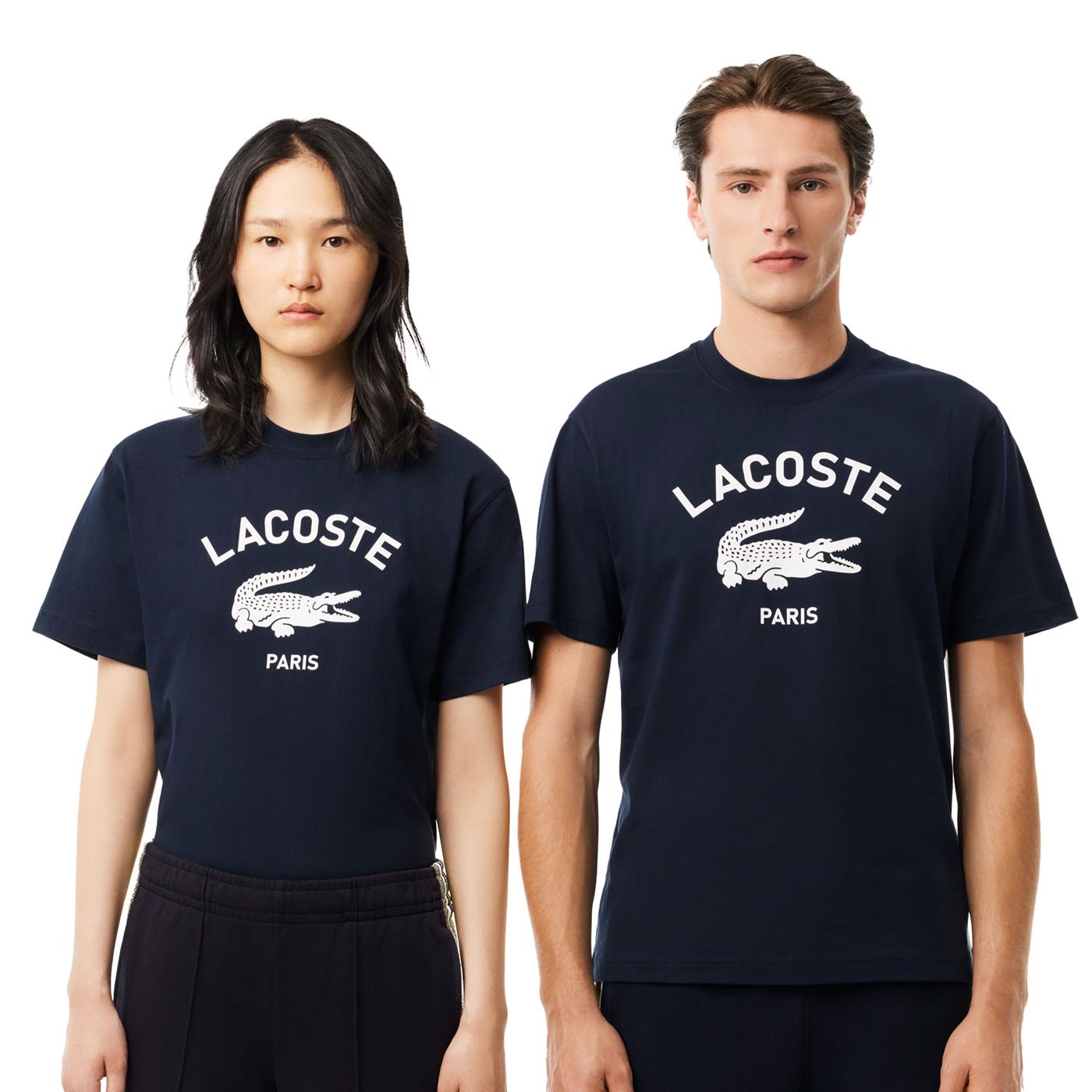 Lacoste Classic Fit Cotton Jersey T-Shirt Navy - TH2733-166