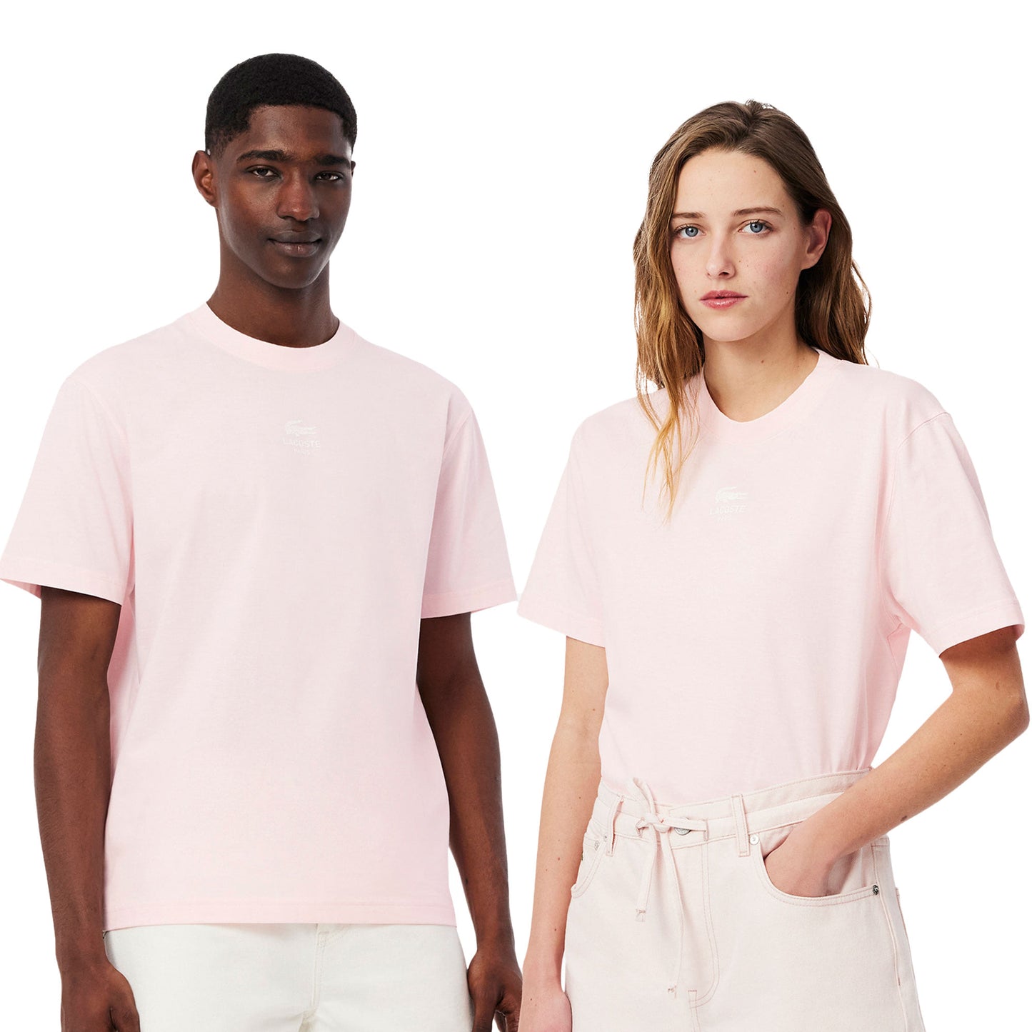 Lacoste Classic Fit T-Shirt Flamant - TH2739-T03