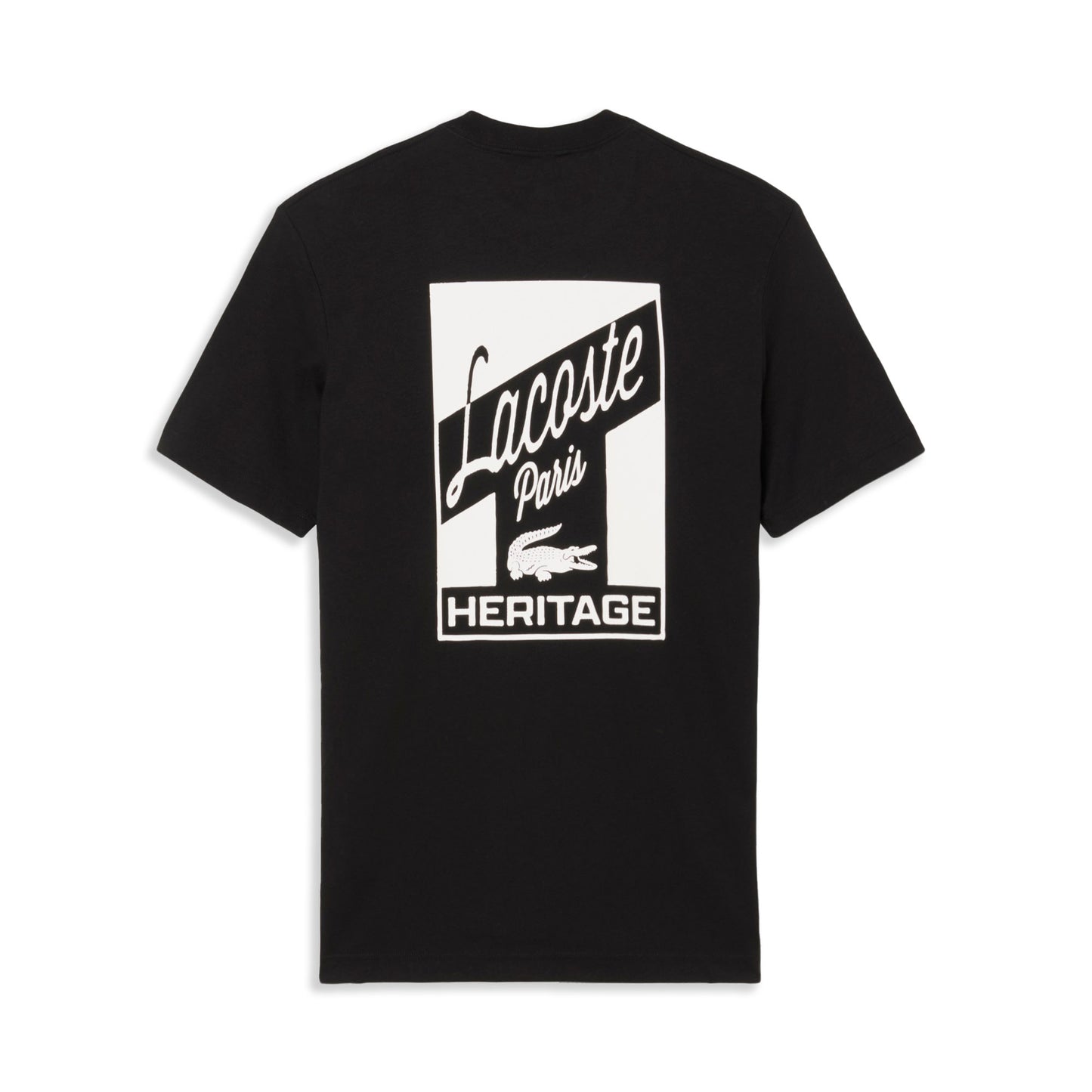 Lacoste Multi Print Jersey T-Shirt Black - TH5948-031