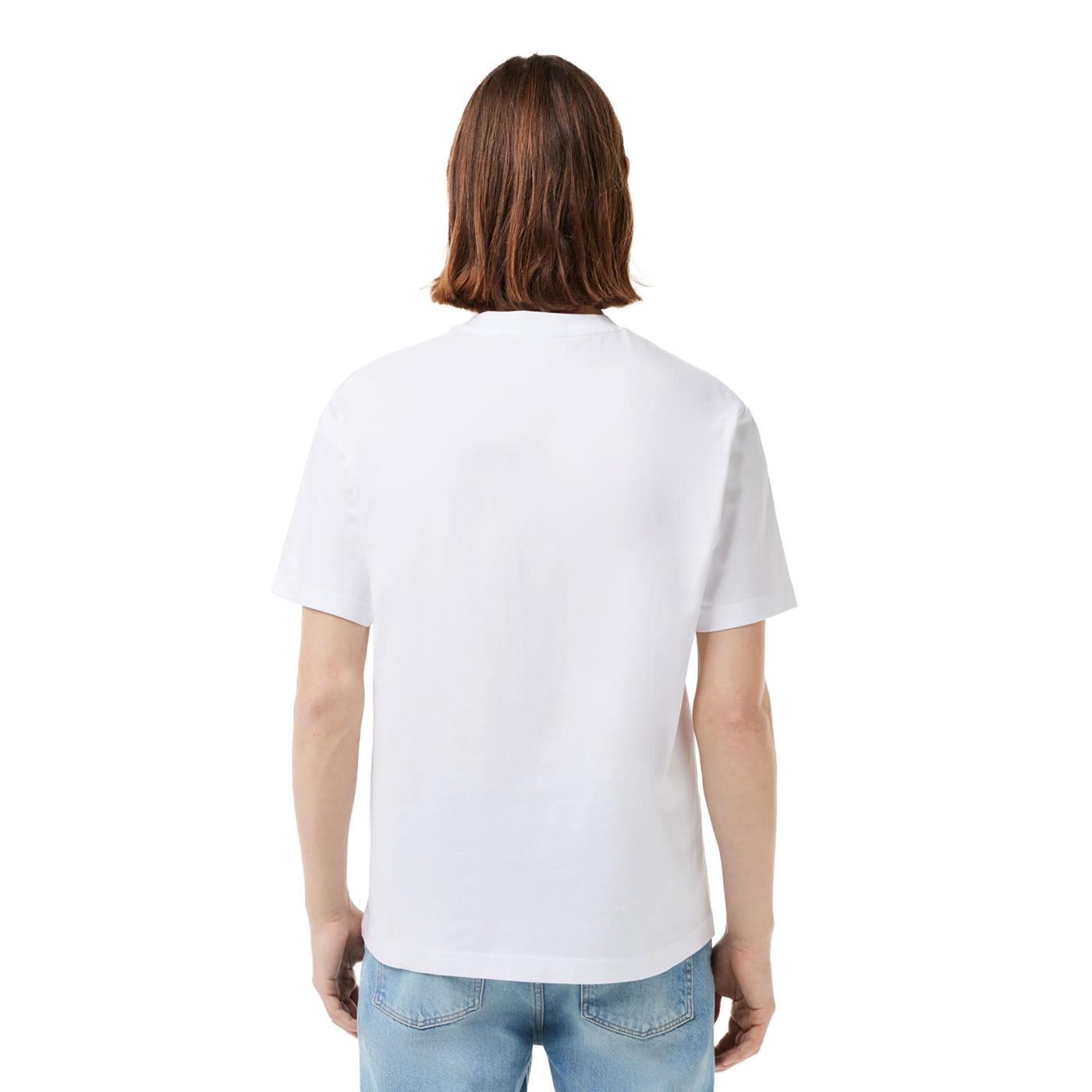 Lacoste Classic Fit Cotton Jersey T-Shirt White - TH7318-001