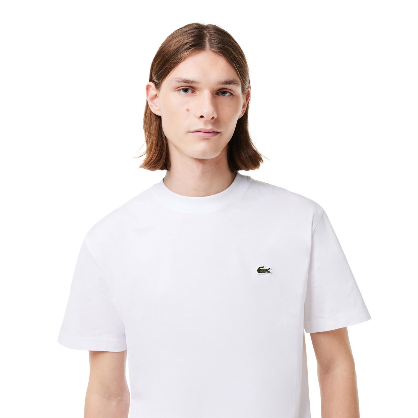 Lacoste Classic Fit Cotton Jersey T-Shirt White - TH7318-001
