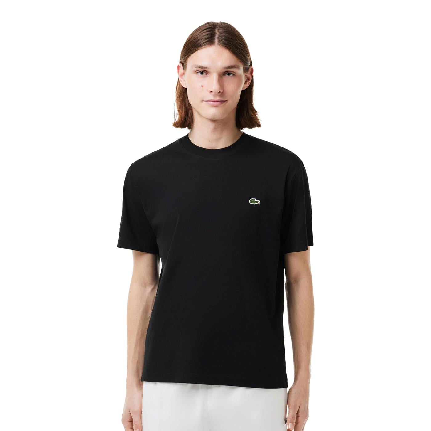 Lacoste Classic Fit Cotton Jersey T-Shirt Black - TH7318-031