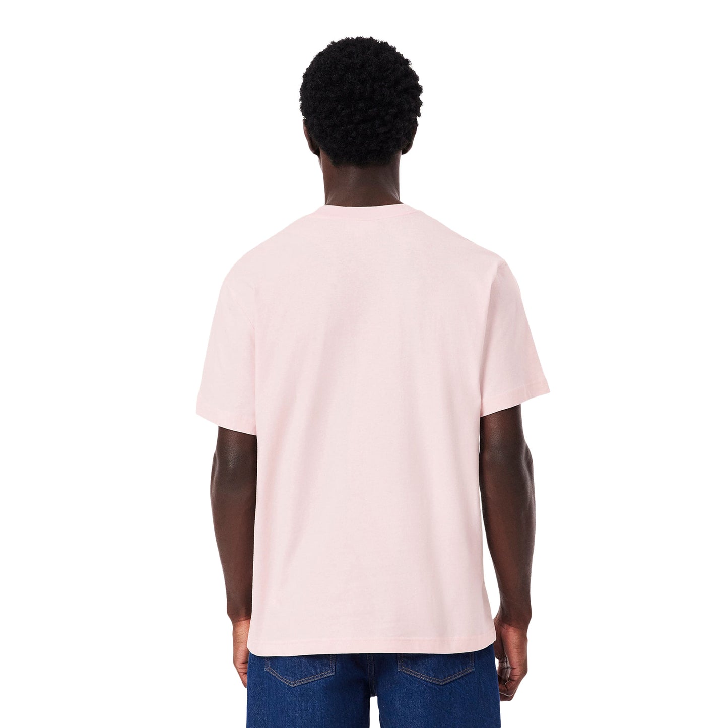 Lacoste Classic Fit Cotton Jersey T-Shirt Flamant - TH7318-T03
