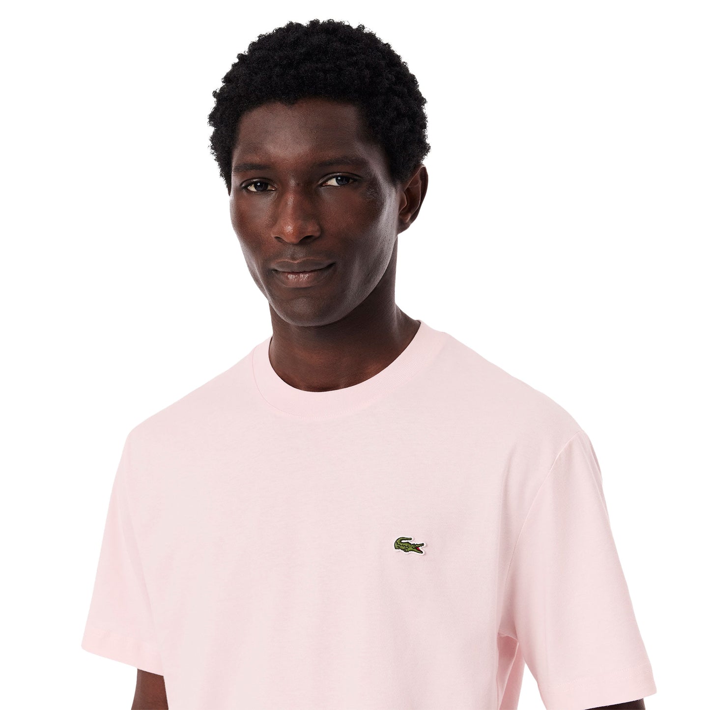 Lacoste Classic Fit Cotton Jersey T-Shirt Flamant - TH7318-T03