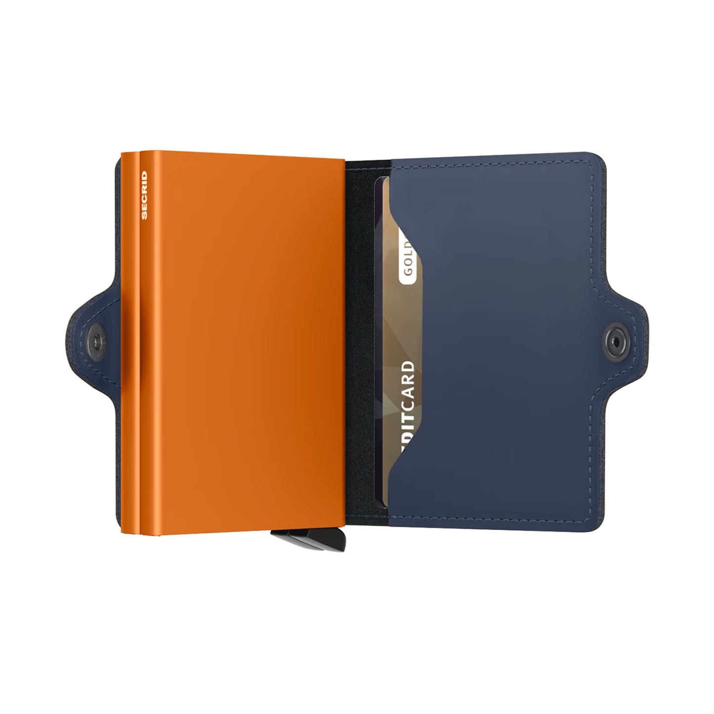 Secrid Twinwallet Matte Night Blue/Orange - TMNIGHTBLUEORANGE