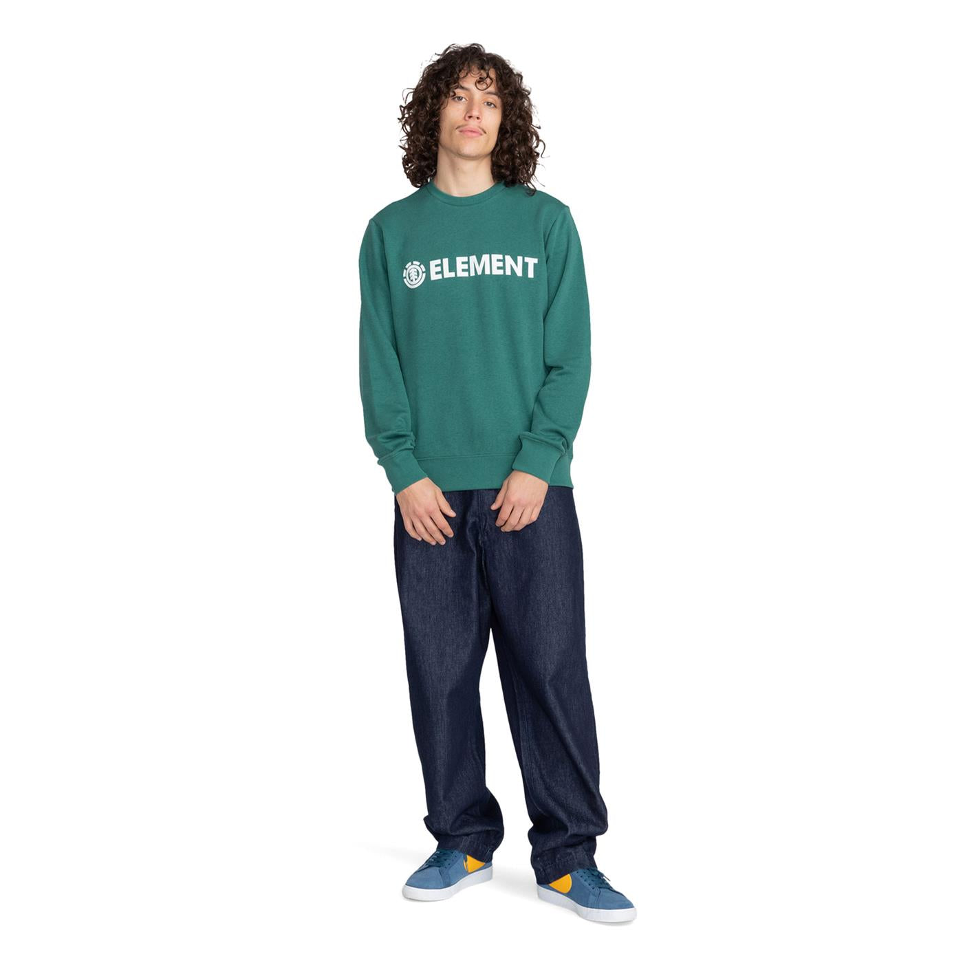 Element Blazin Crew Sweat Jasper - U1CRA1ELF04966