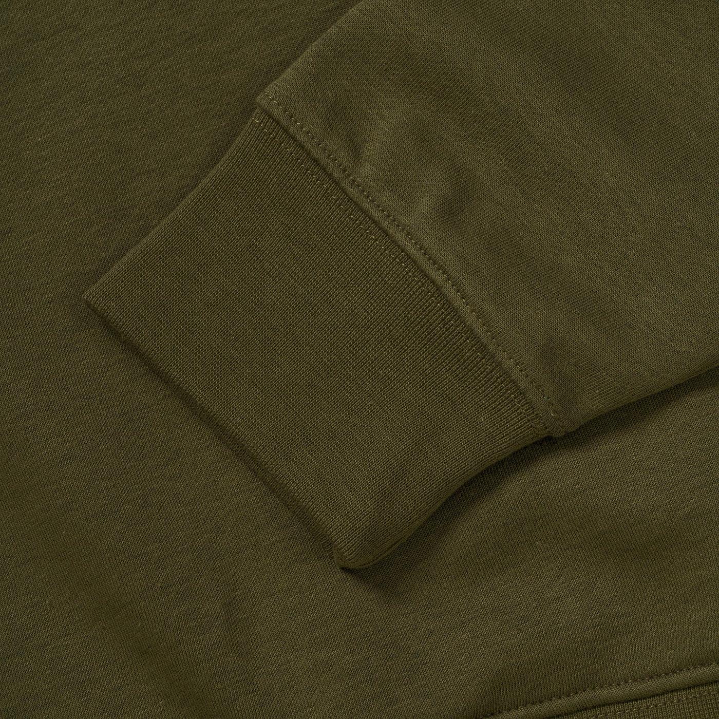 Element Vertical Hood Sweat Army - U1HOB3ELF0531